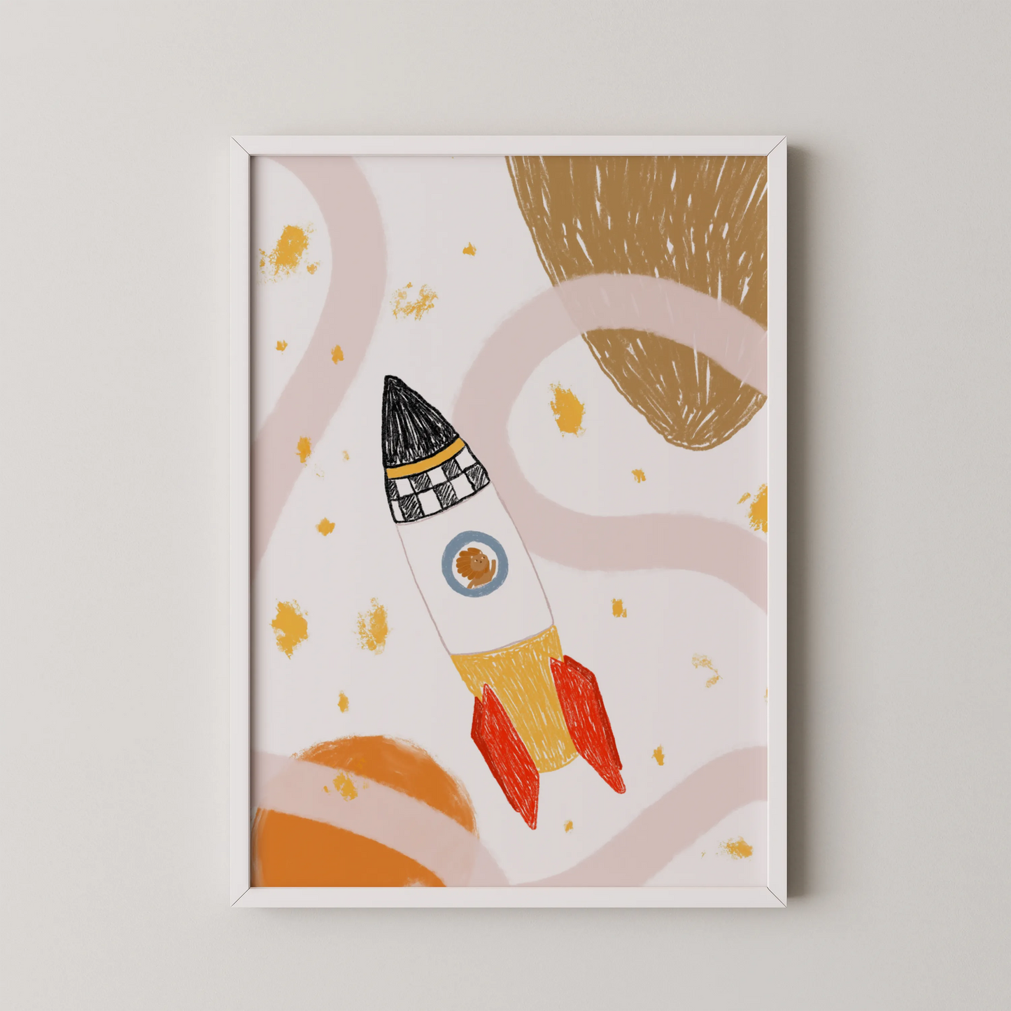 Rocket - Nursery Prints