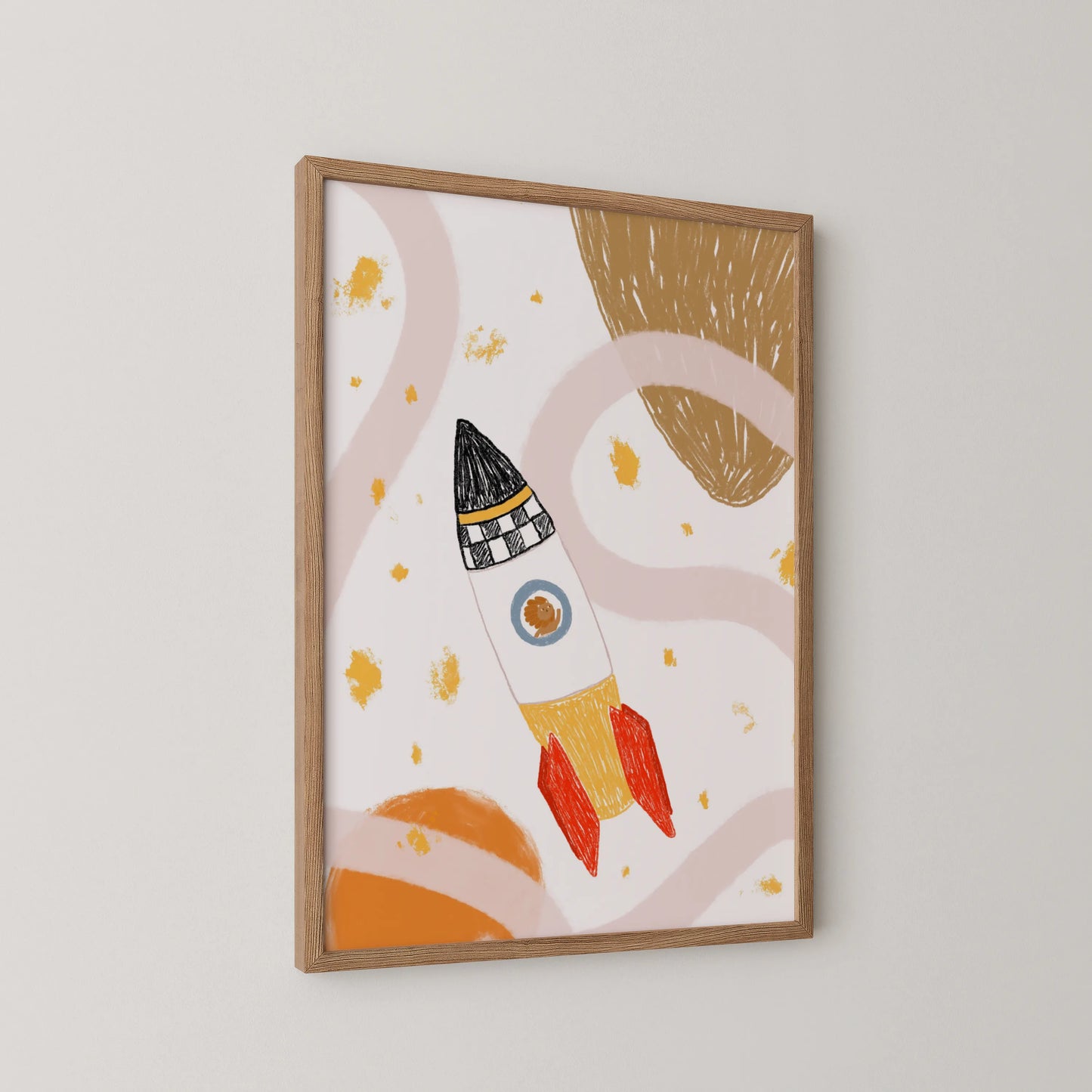 Rocket - Nursery Prints