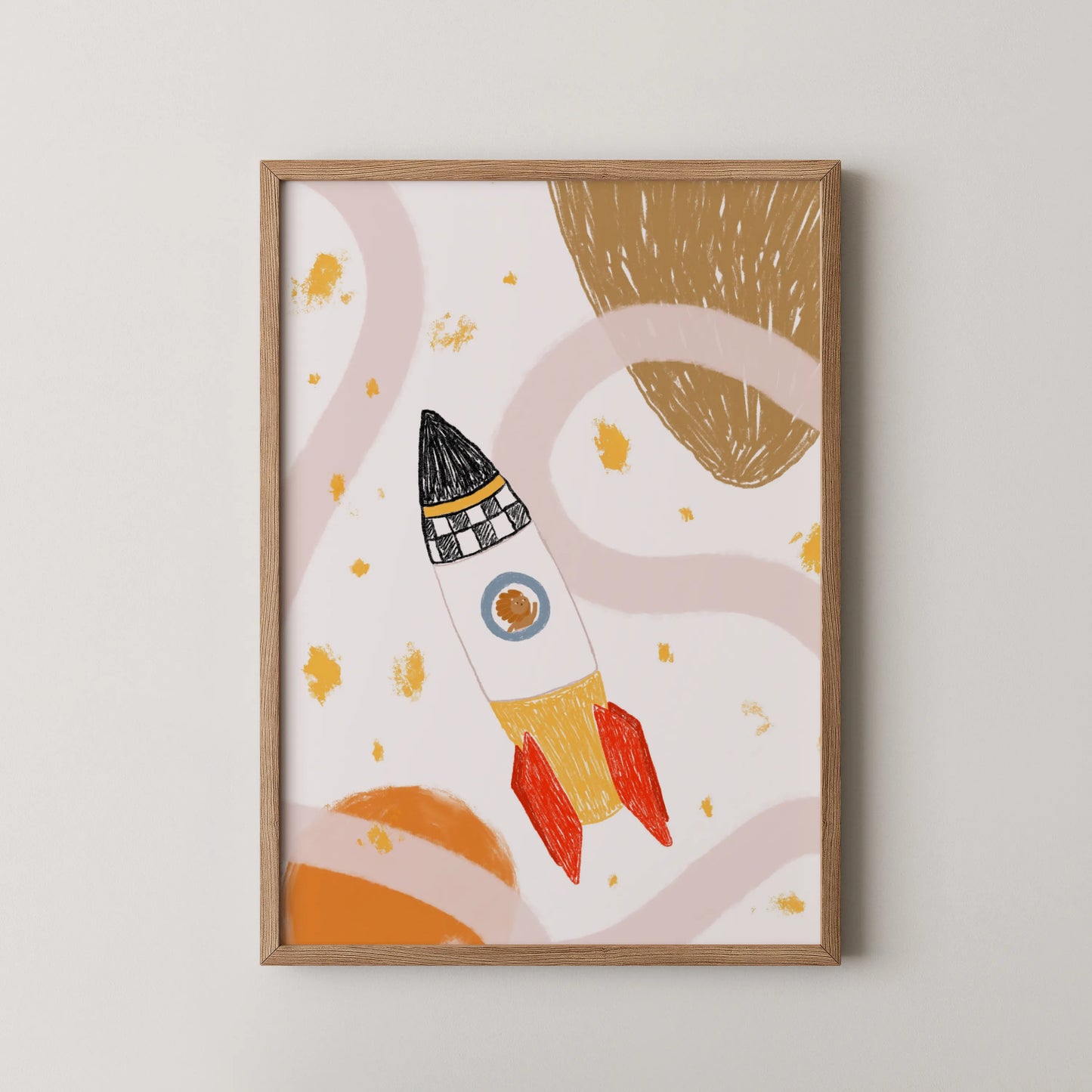 Rocket - Nursery Prints