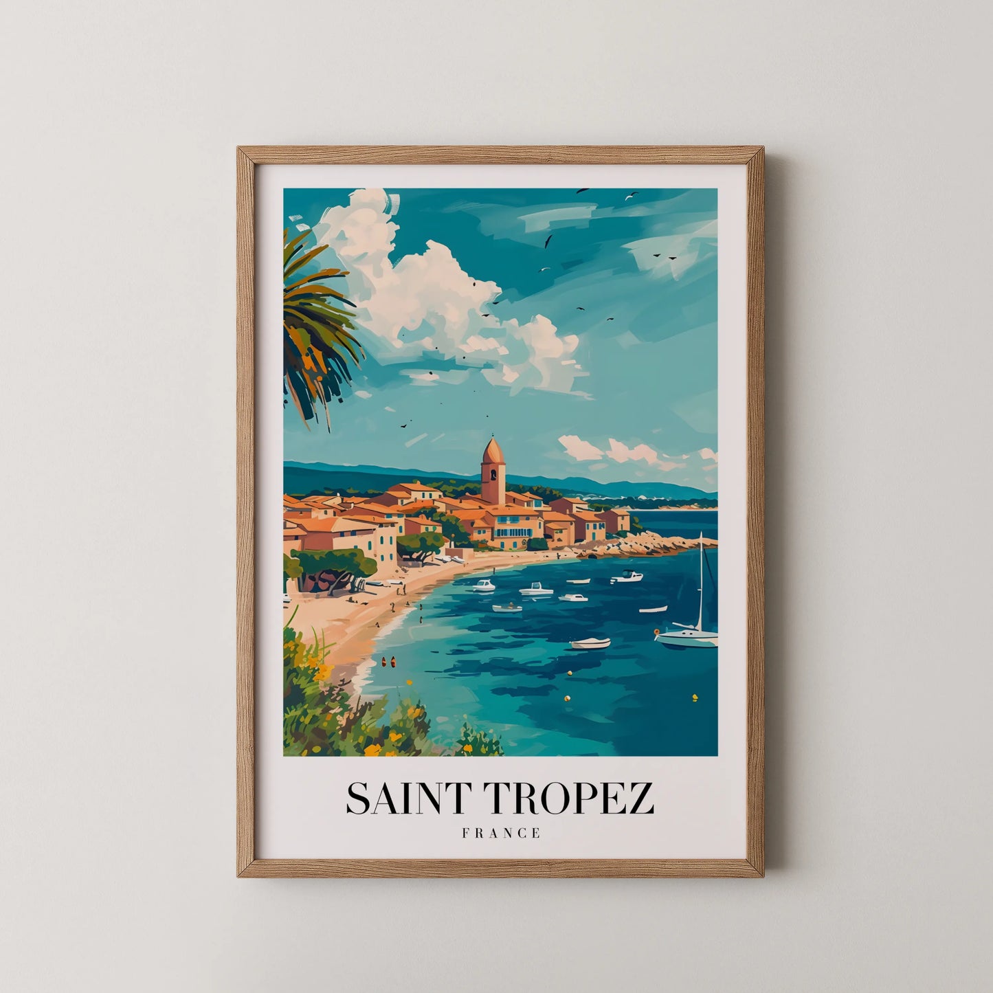 Saint Tropez, France, City Prints