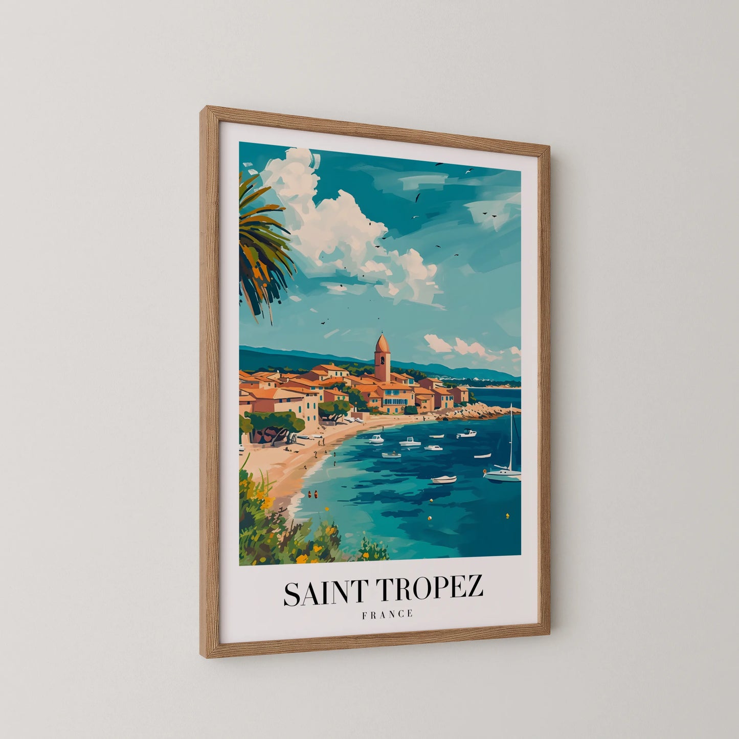 Saint Tropez, France, City Prints