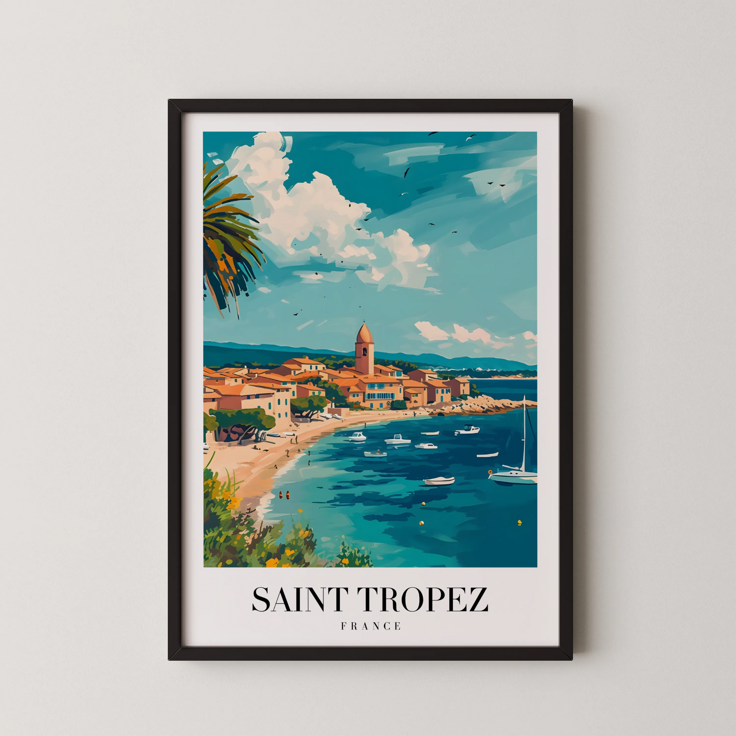Saint Tropez, France, City Prints