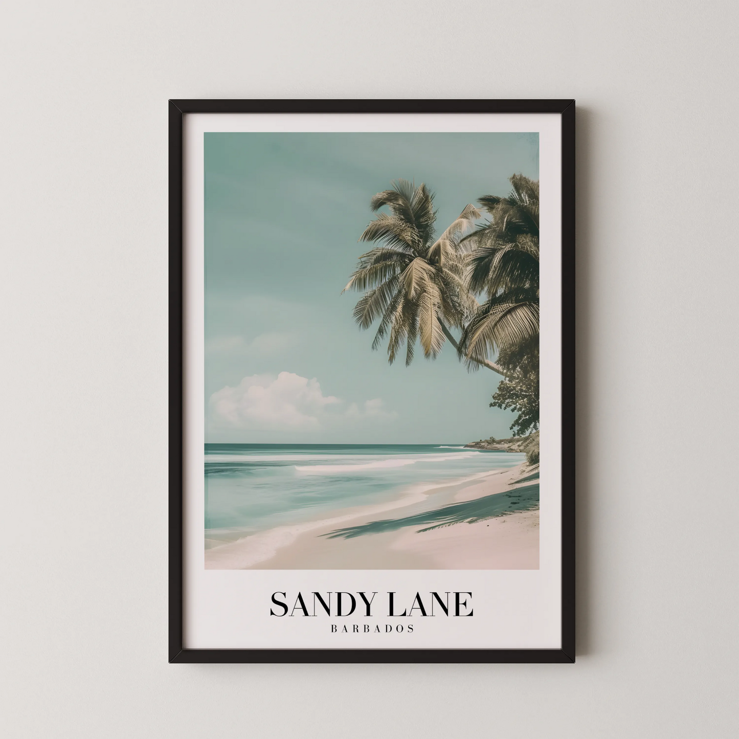 Sandy Lane, Barbados, City Prints