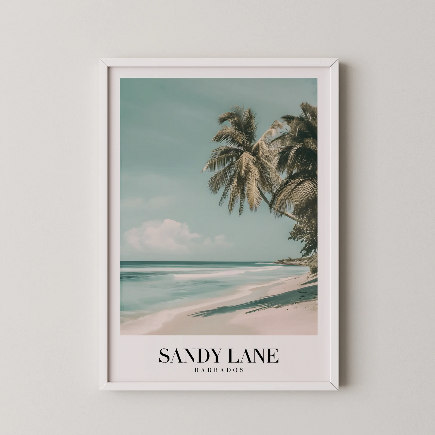 Sandy Lane, Barbados, City Prints
