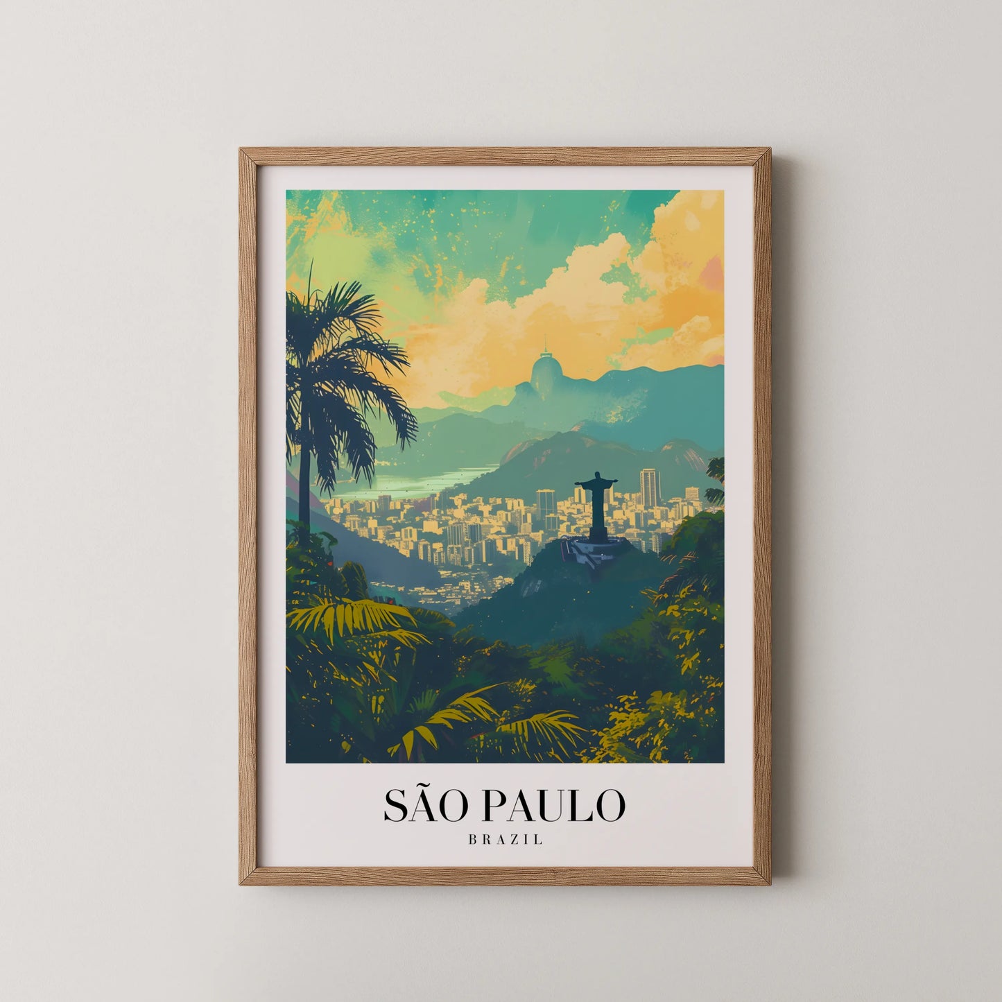 Sāo Paulo, Brazil, City Prints