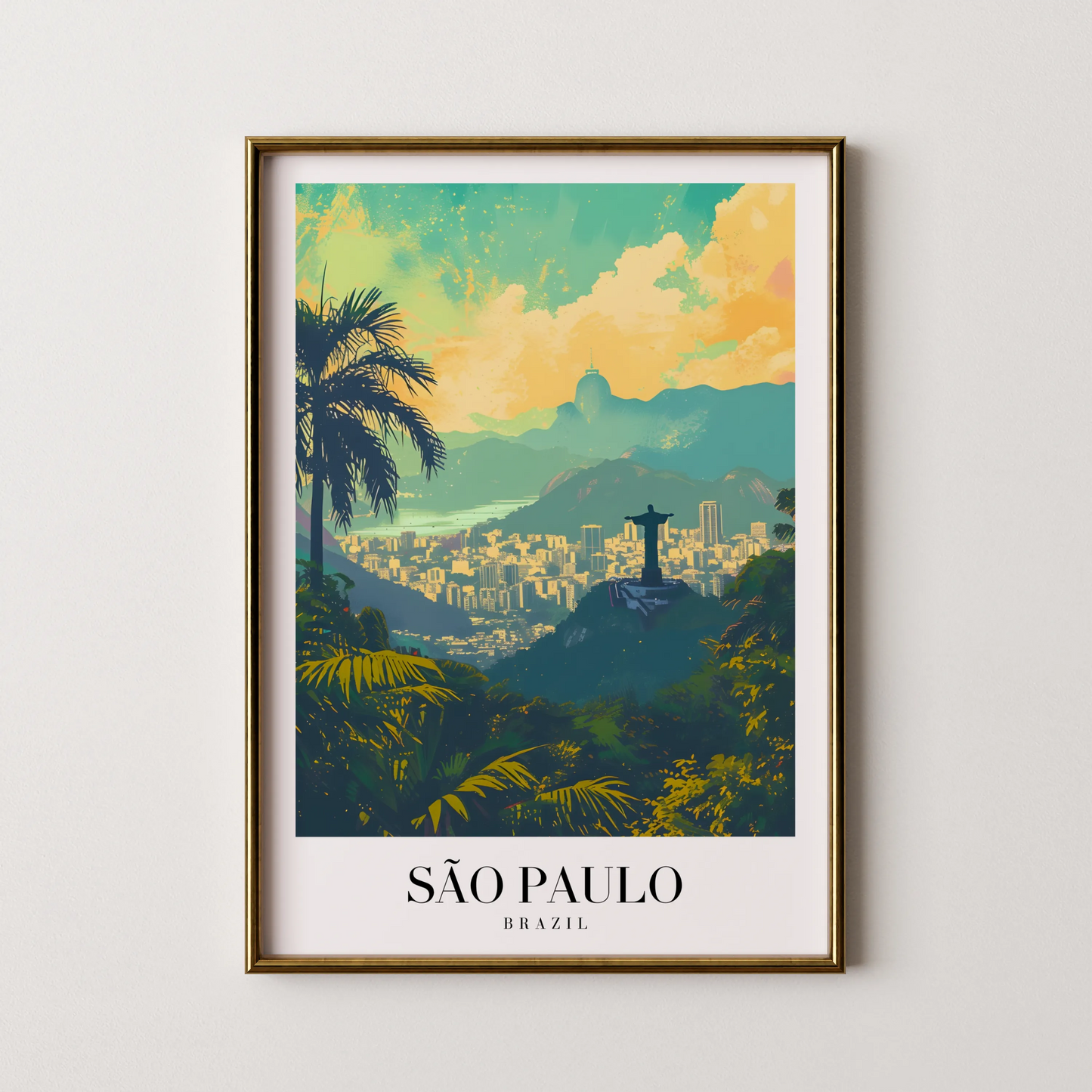 Sāo Paulo, Brazil, City Prints
