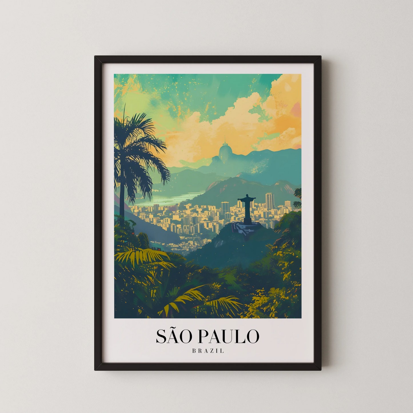 Sāo Paulo, Brazil, City Prints