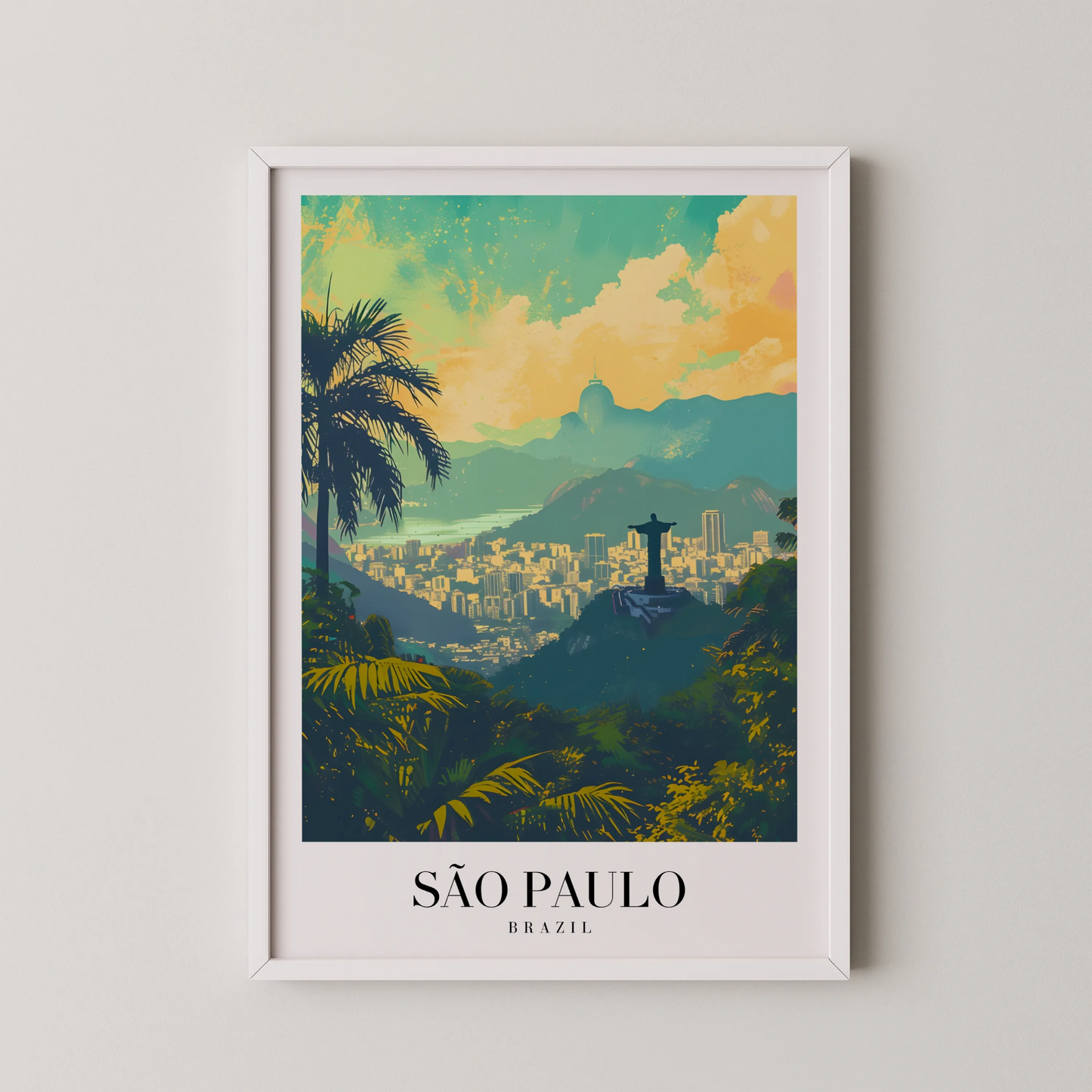 Sāo Paulo, Brazil, City Prints
