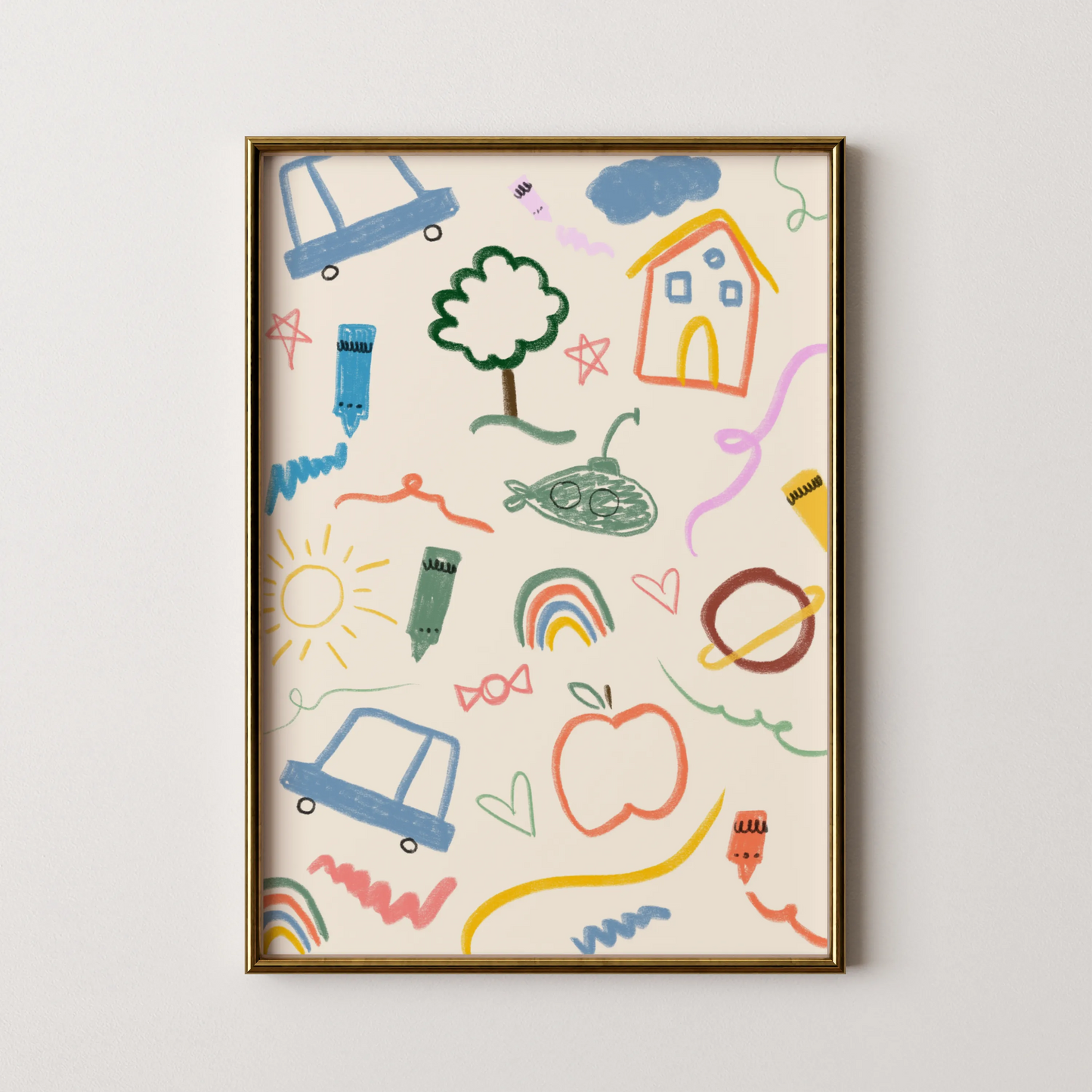 Scribble - Nursery Prints