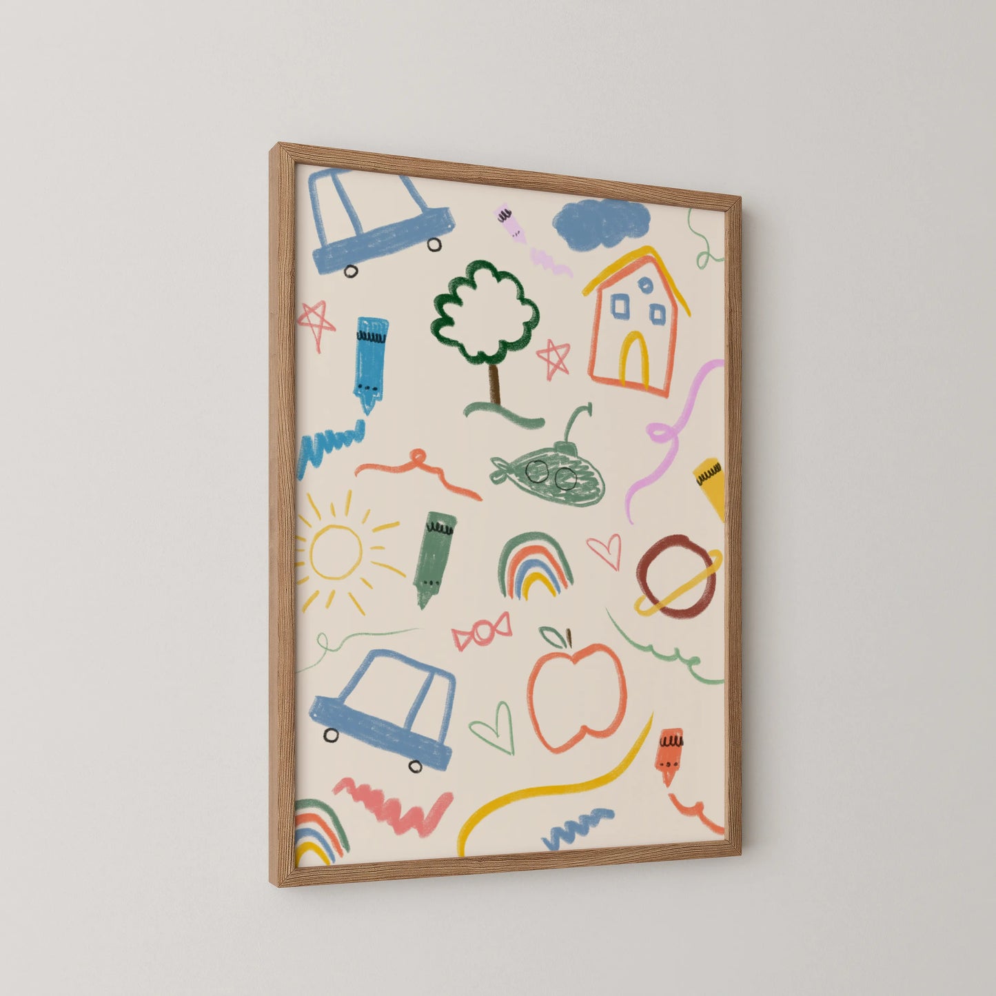 Scribble - Nursery Prints