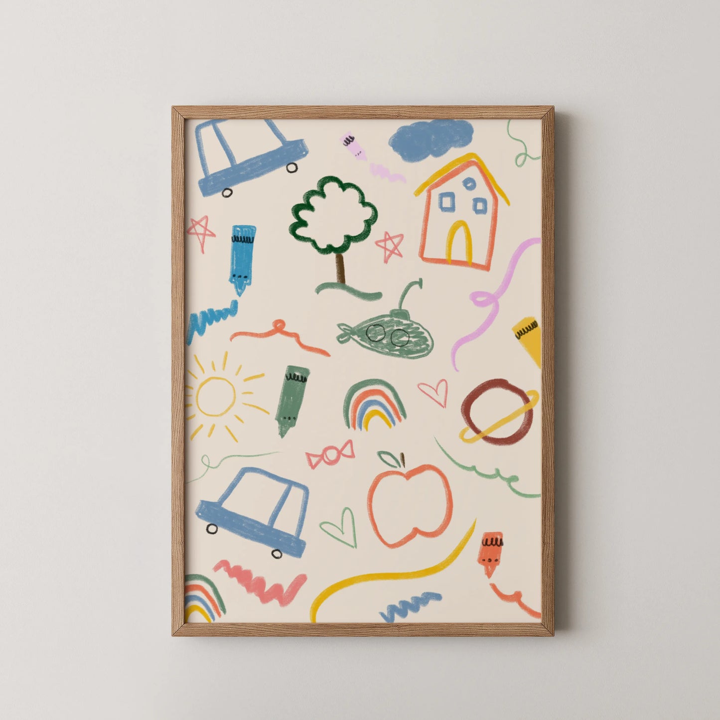 Scribble - Nursery Prints