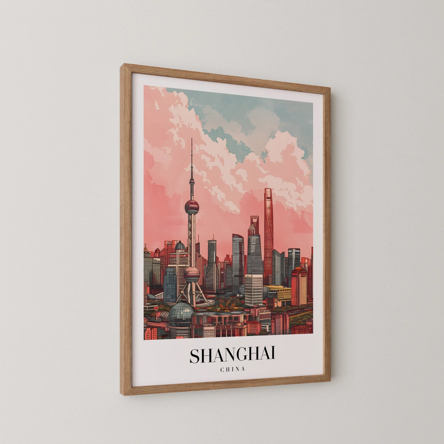 Shanghai, China, City Prints