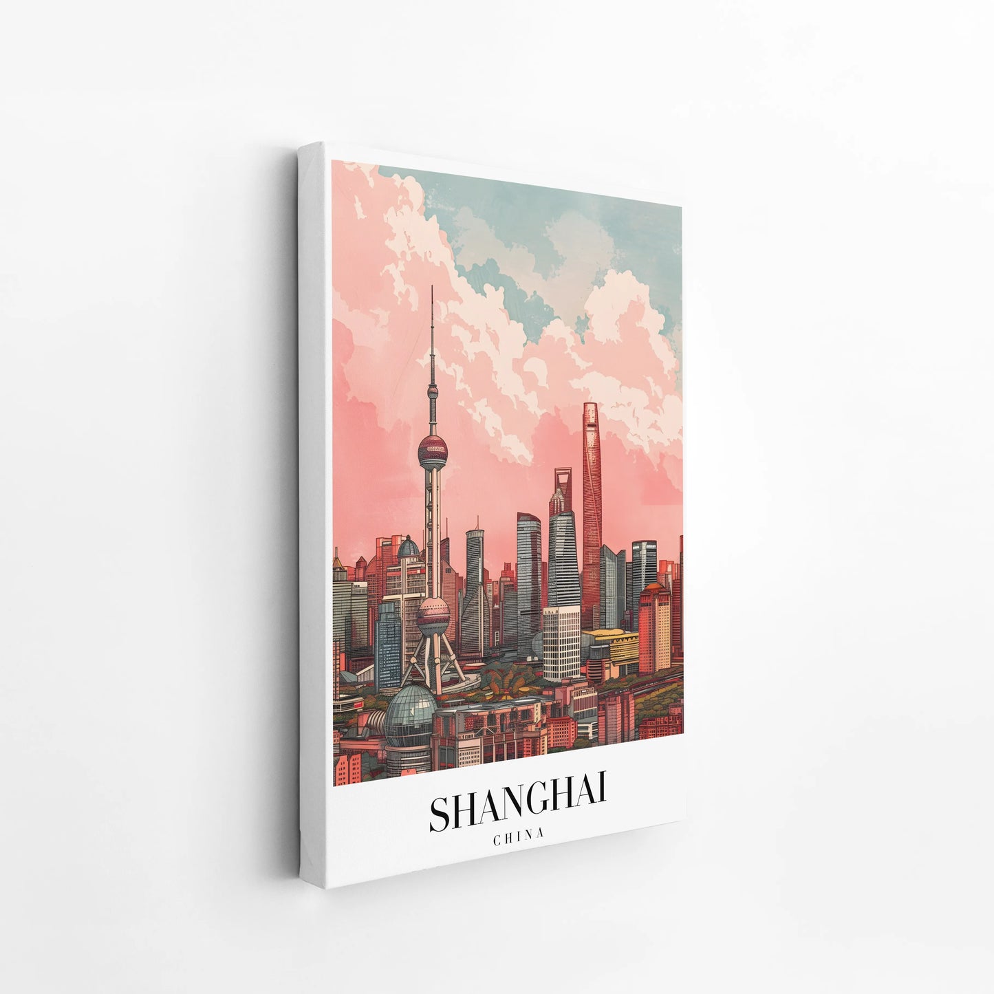 Shanghai, China, City Prints