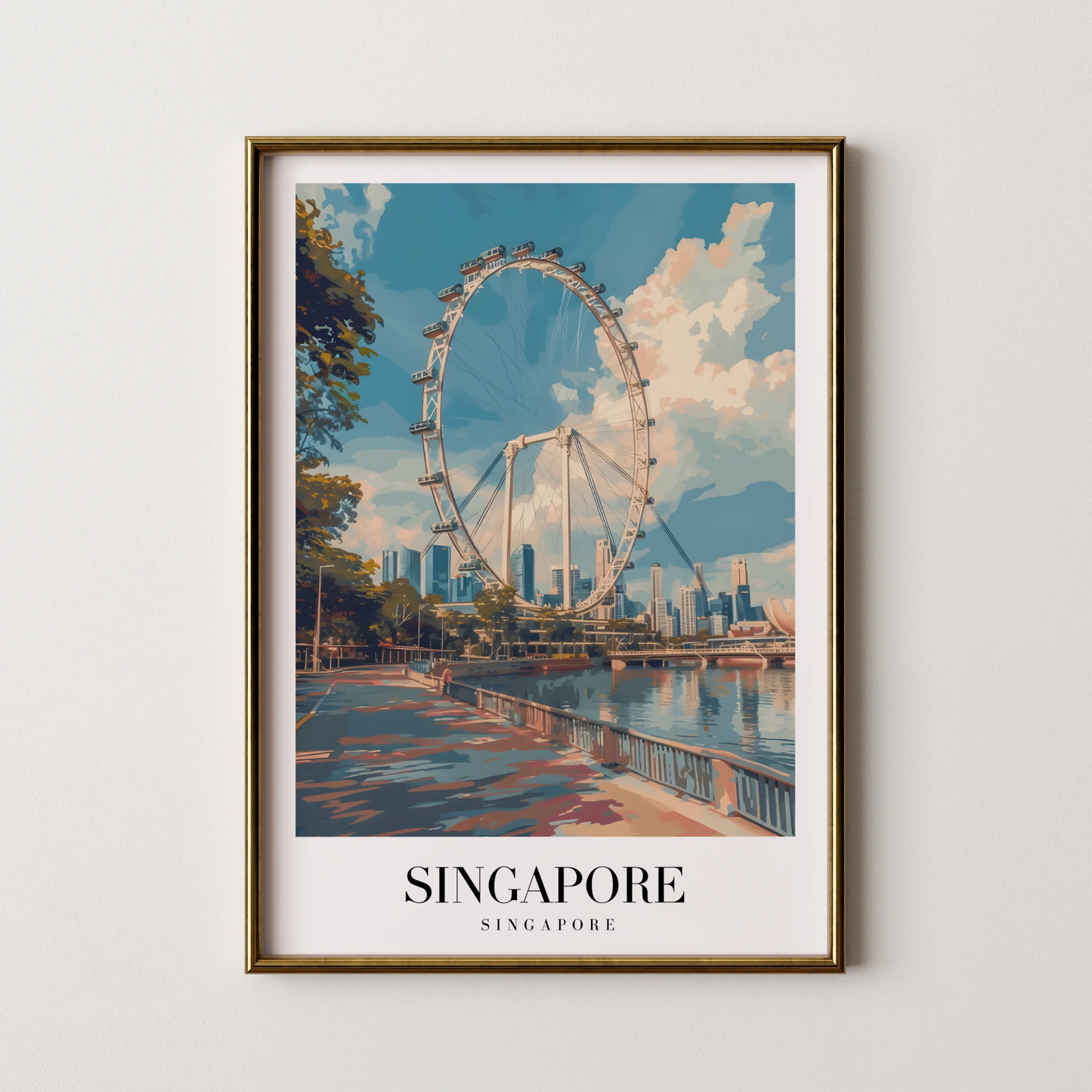 Singapore, City Prints