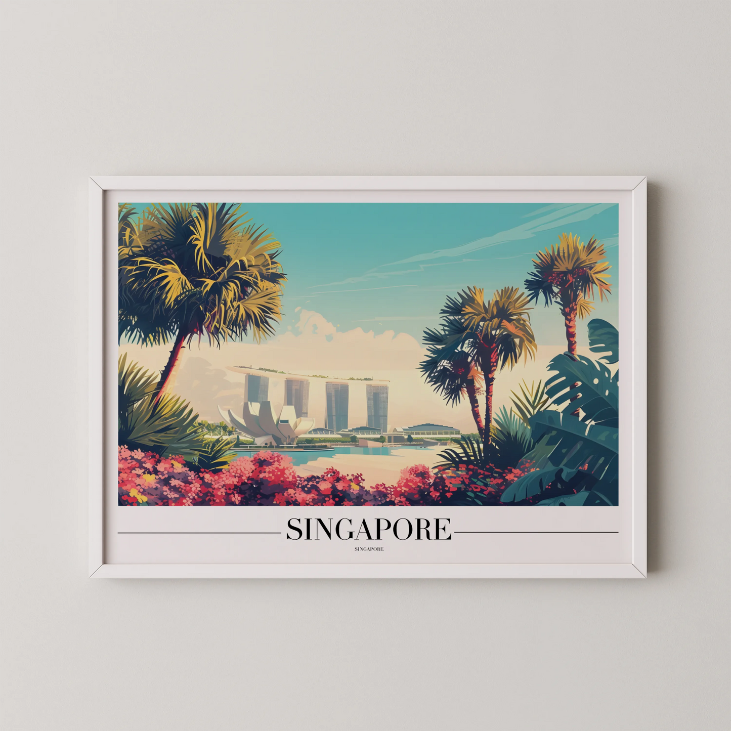 Singapore, City Prints