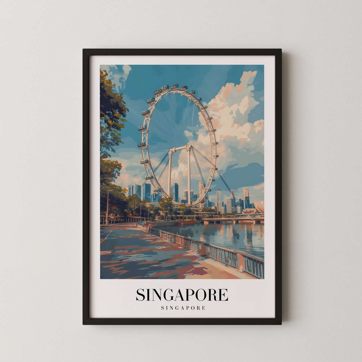 Singapore, City Prints