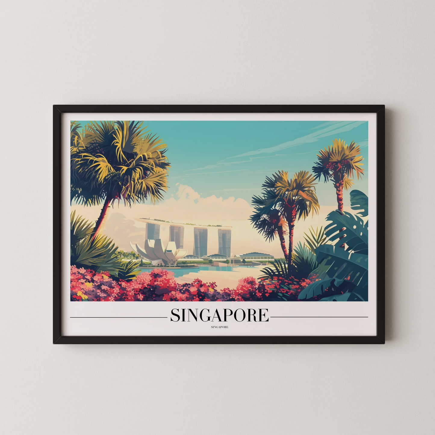 Singapore, City Prints