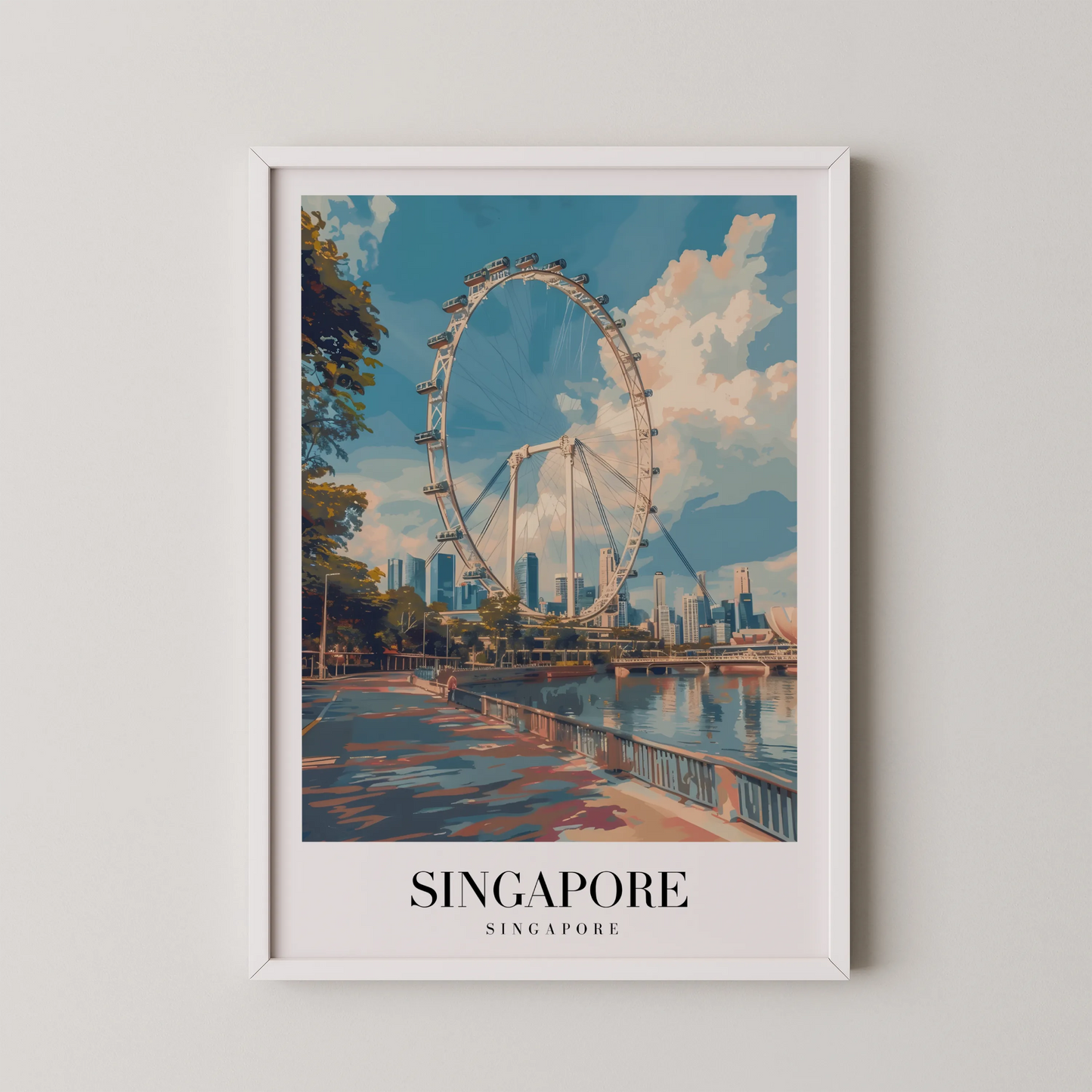 Singapore, City Prints