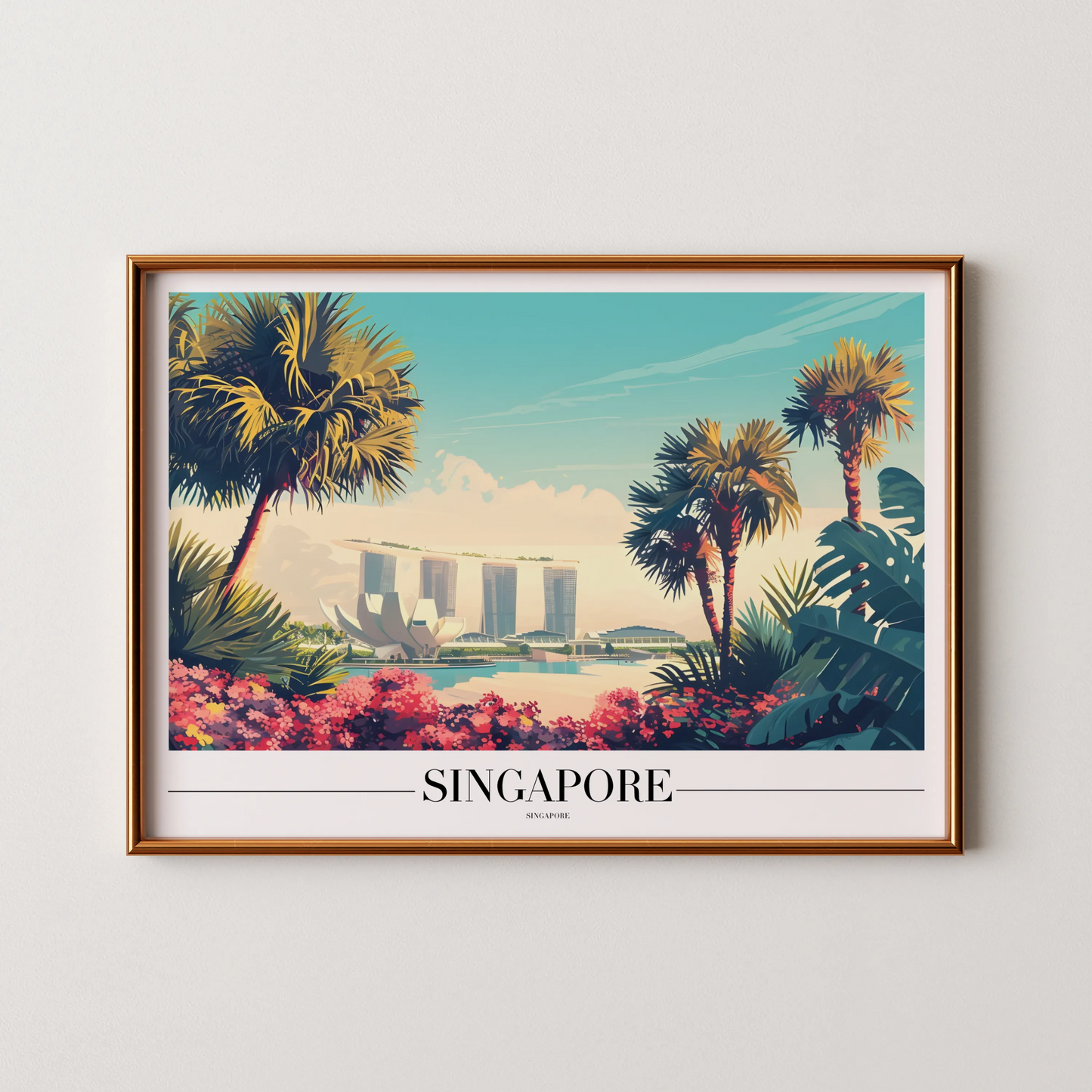 Singapore, City Prints