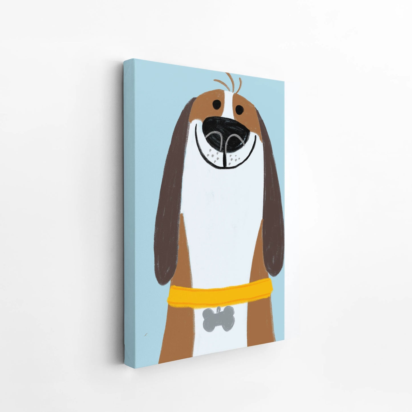 Smile please dog - Nursery Prints