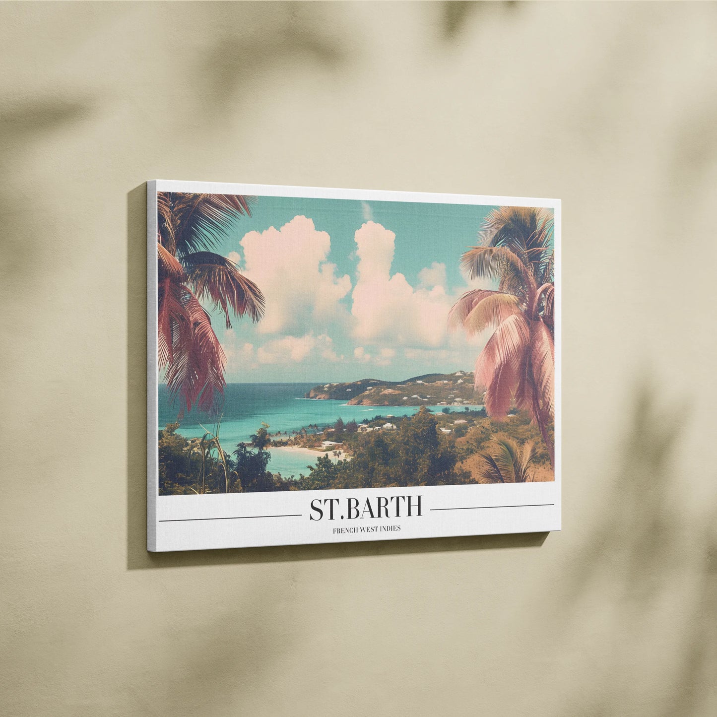 St. Barth, French West Indies, City Prints