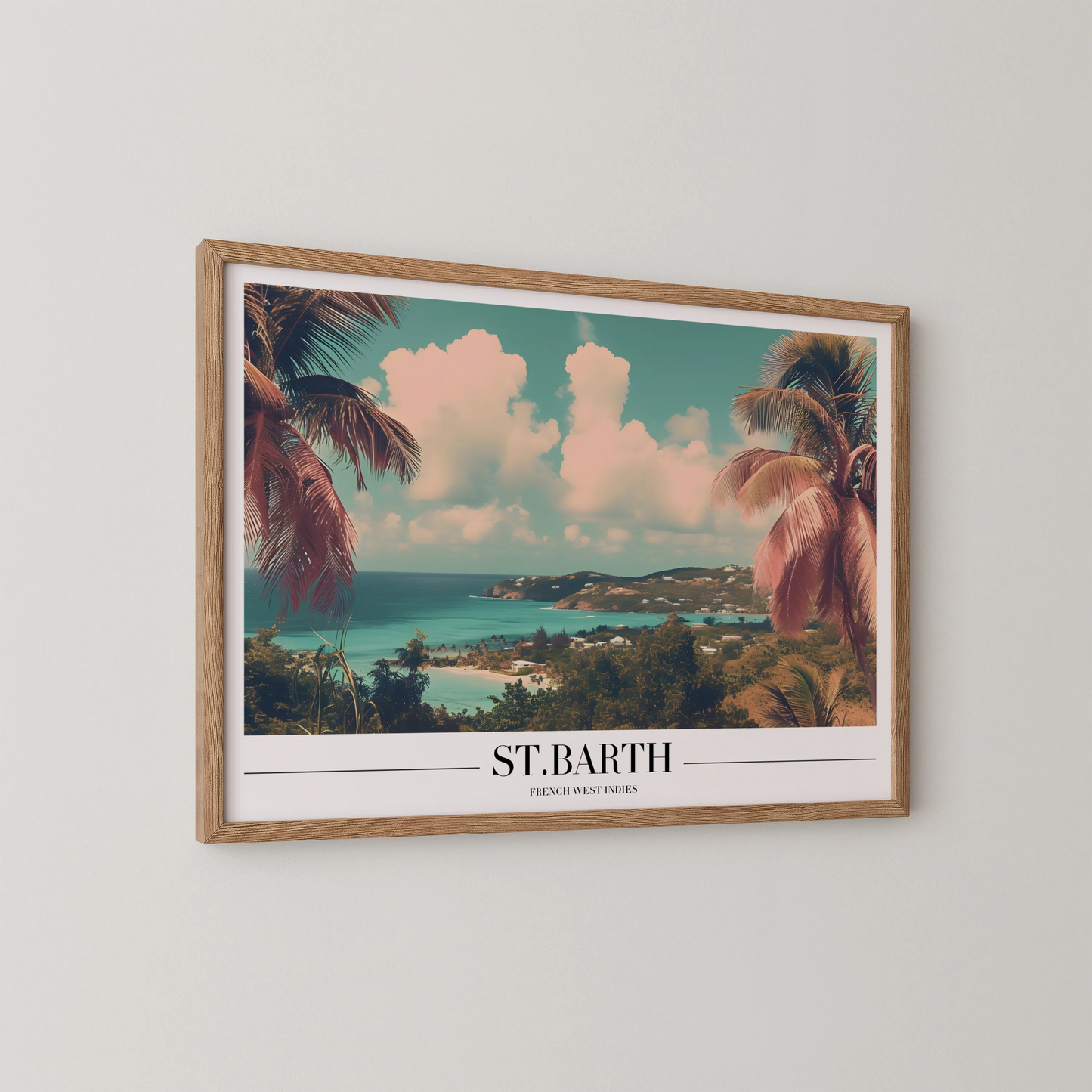 St. Barth, French West Indies, City Prints