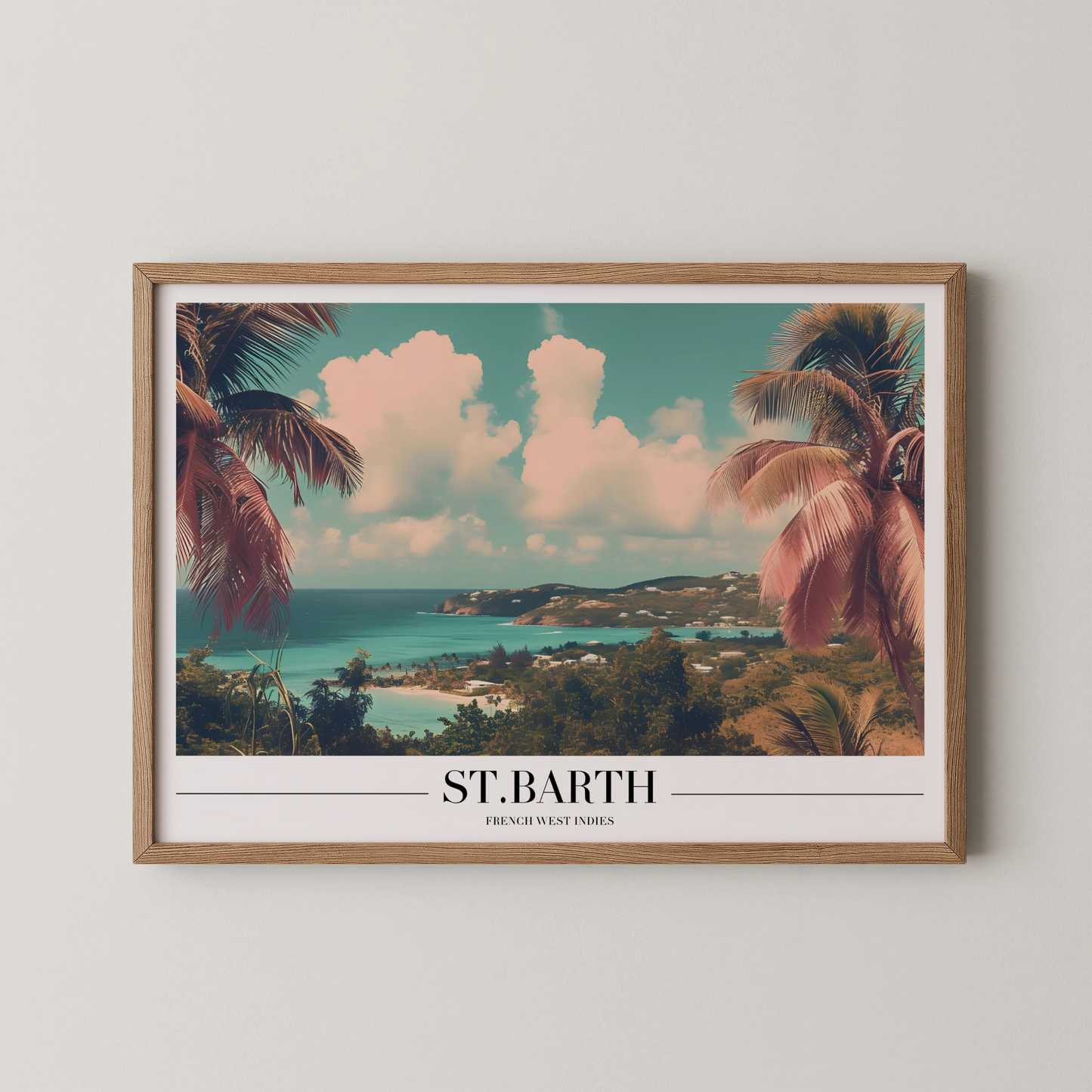 St. Barth, French West Indies, City Prints