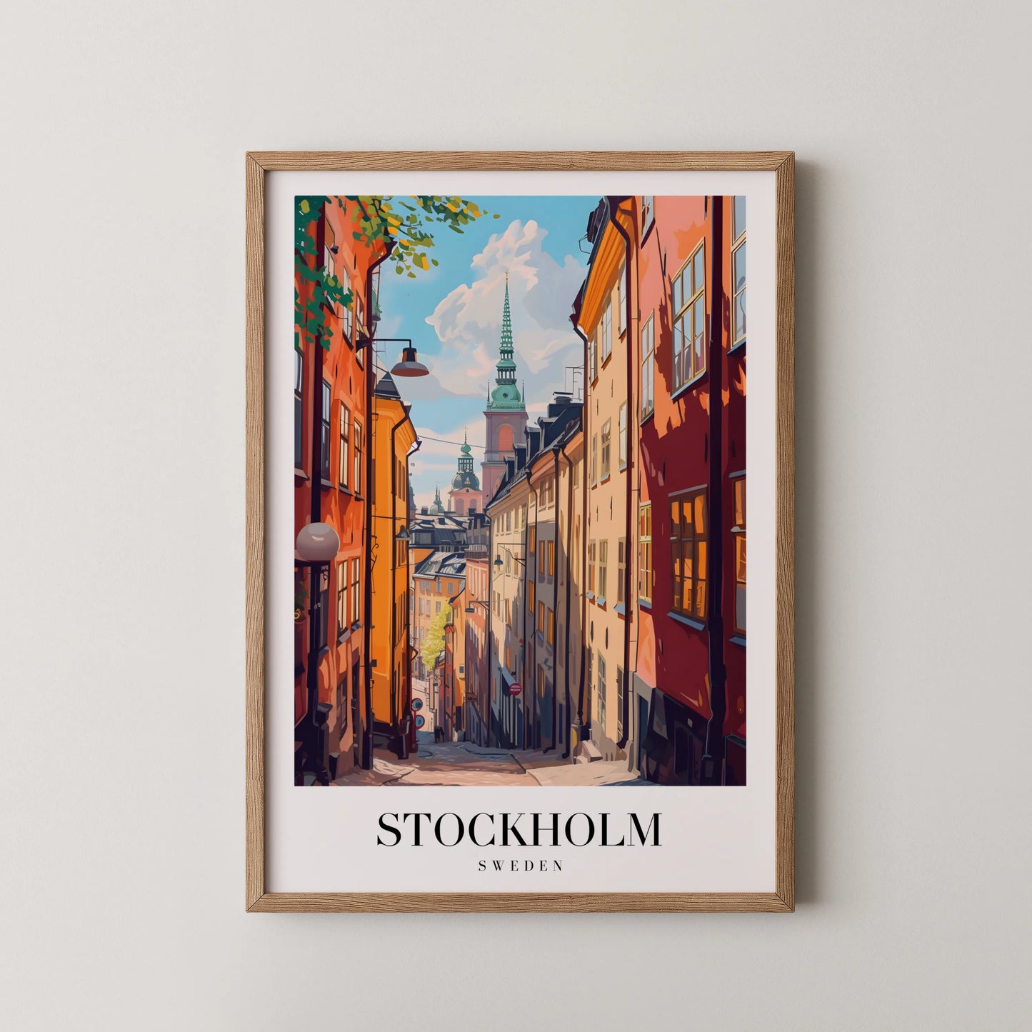 Stockholm, Sweden, City Prints