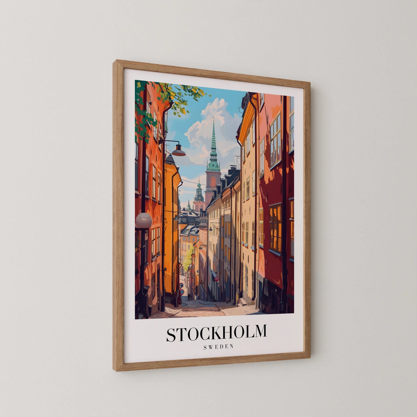 Stockholm, Sweden, City Prints