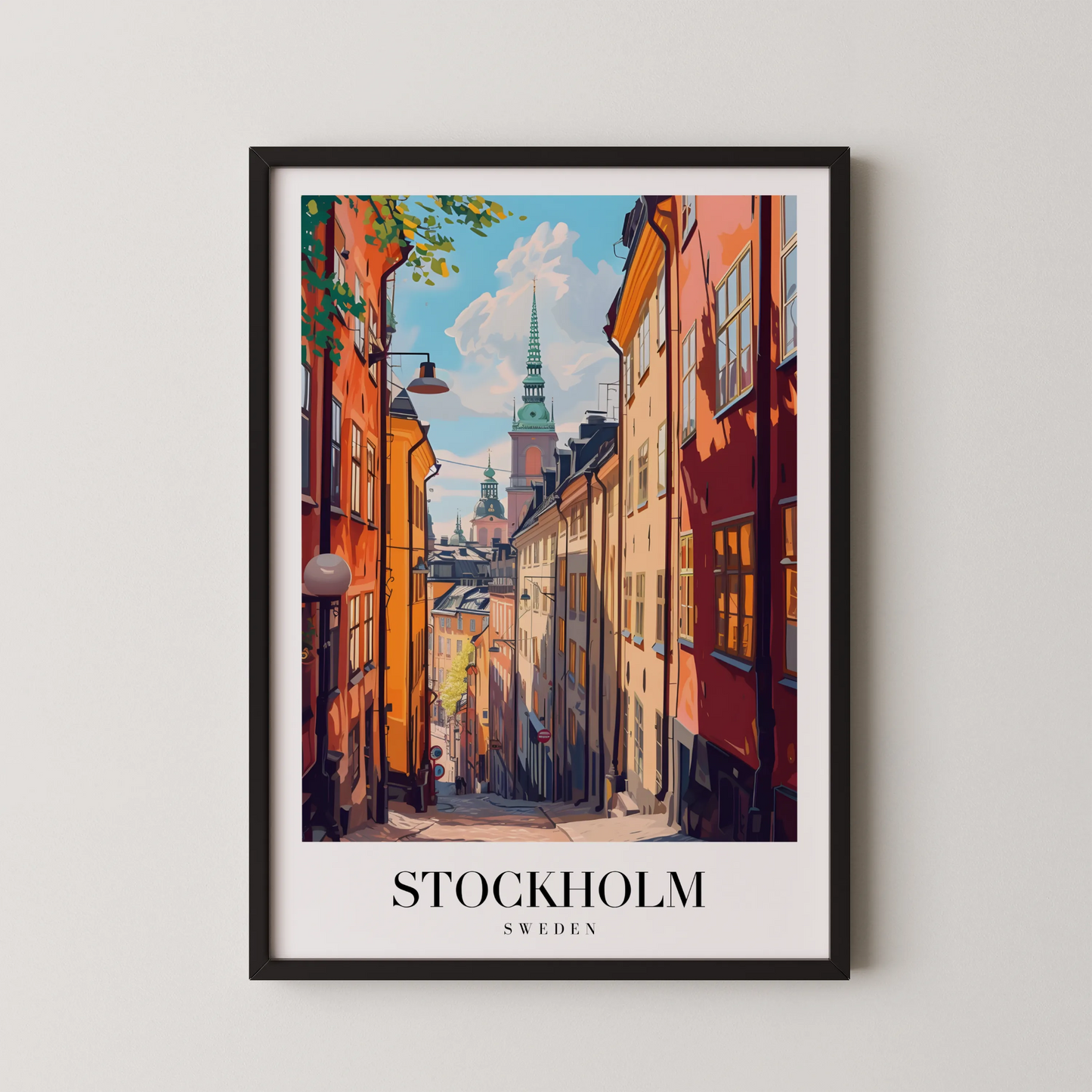 Stockholm, Sweden, City Prints