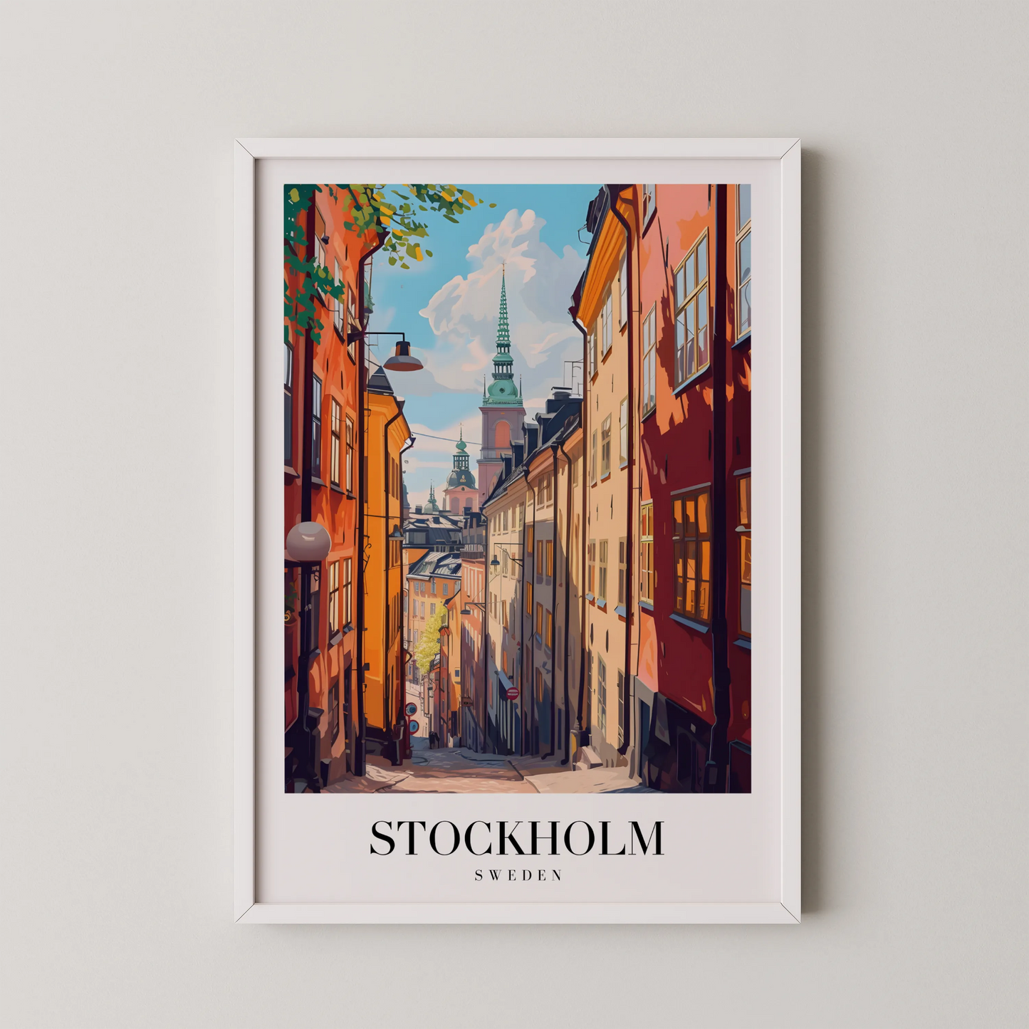 Stockholm, Sweden, City Prints