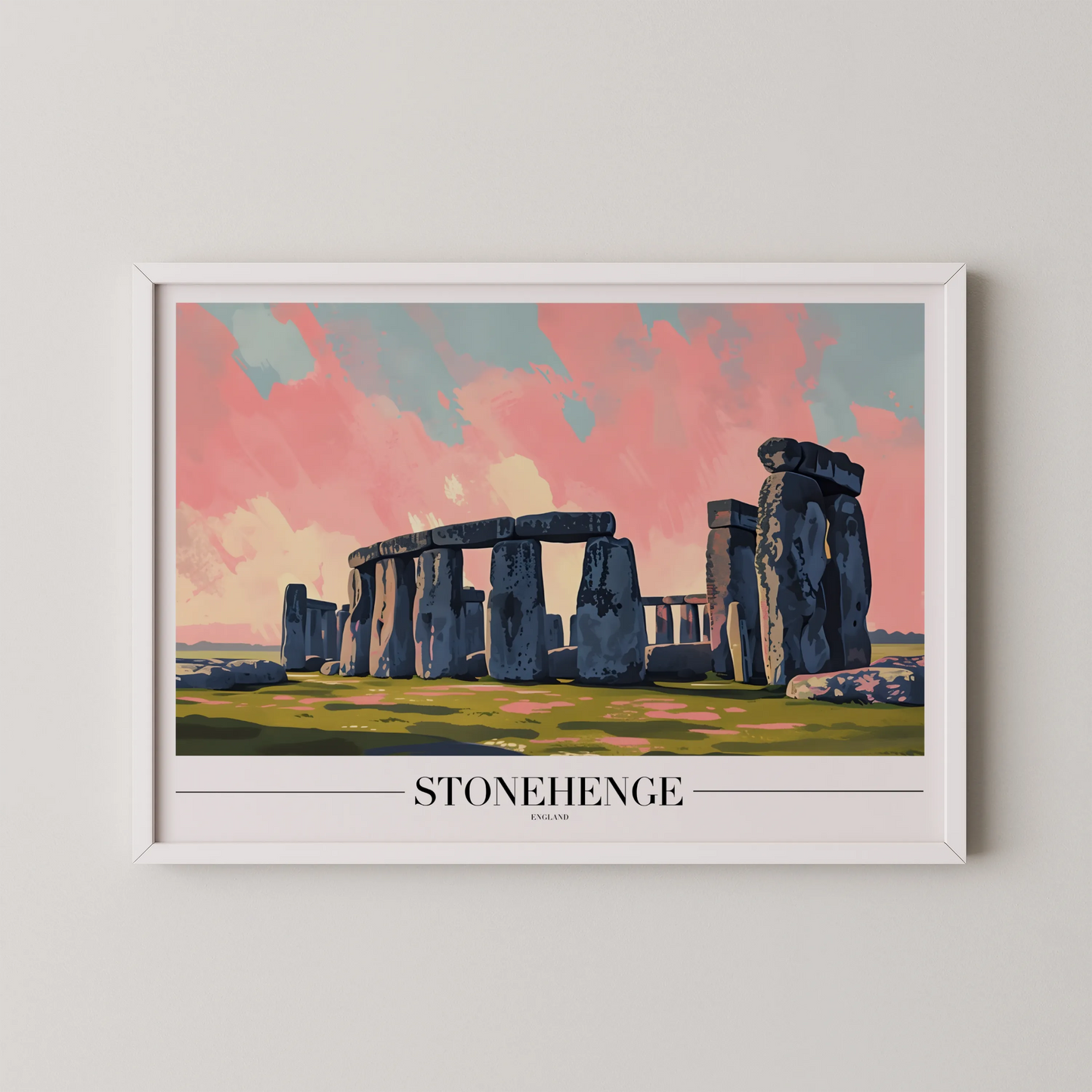 Stonehenge, England, City Prints