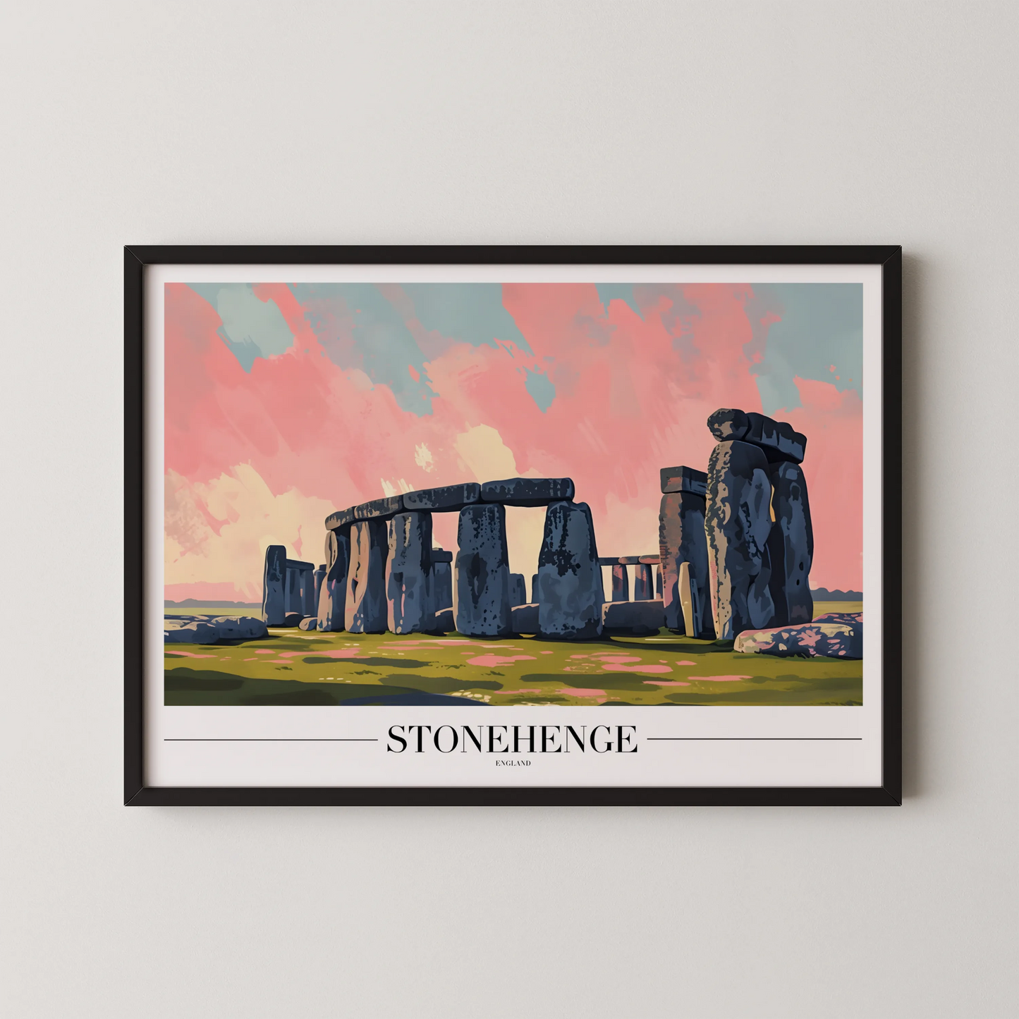Stonehenge, England, City Prints