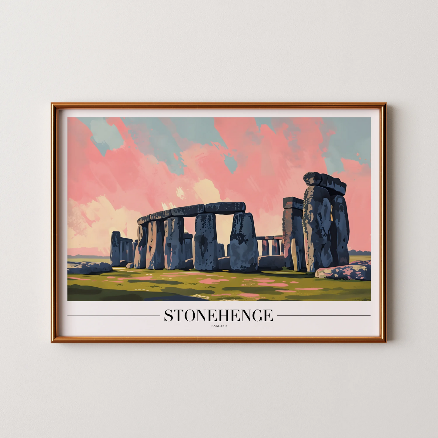 Stonehenge, England, City Prints