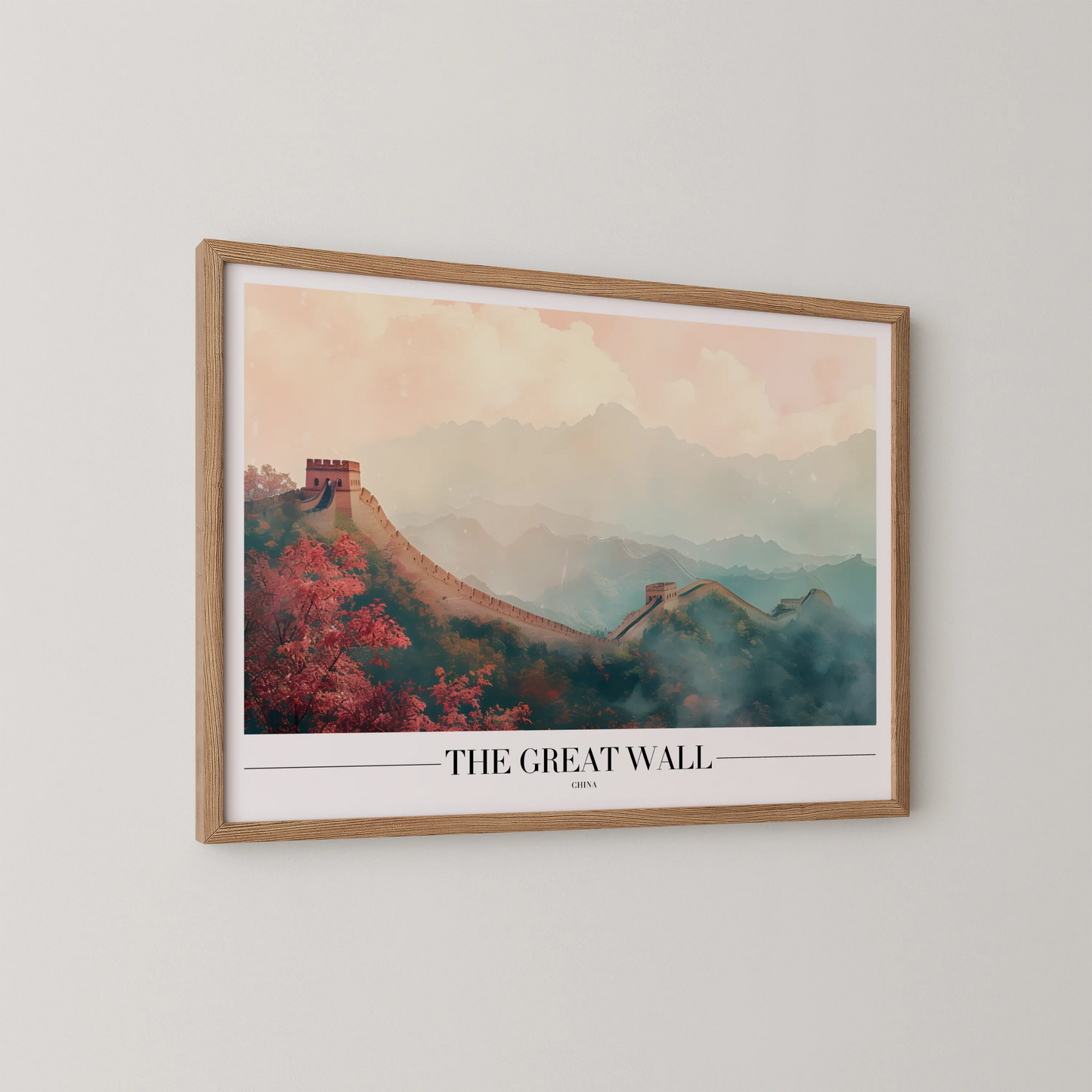 The Great Wall, China, City Prints