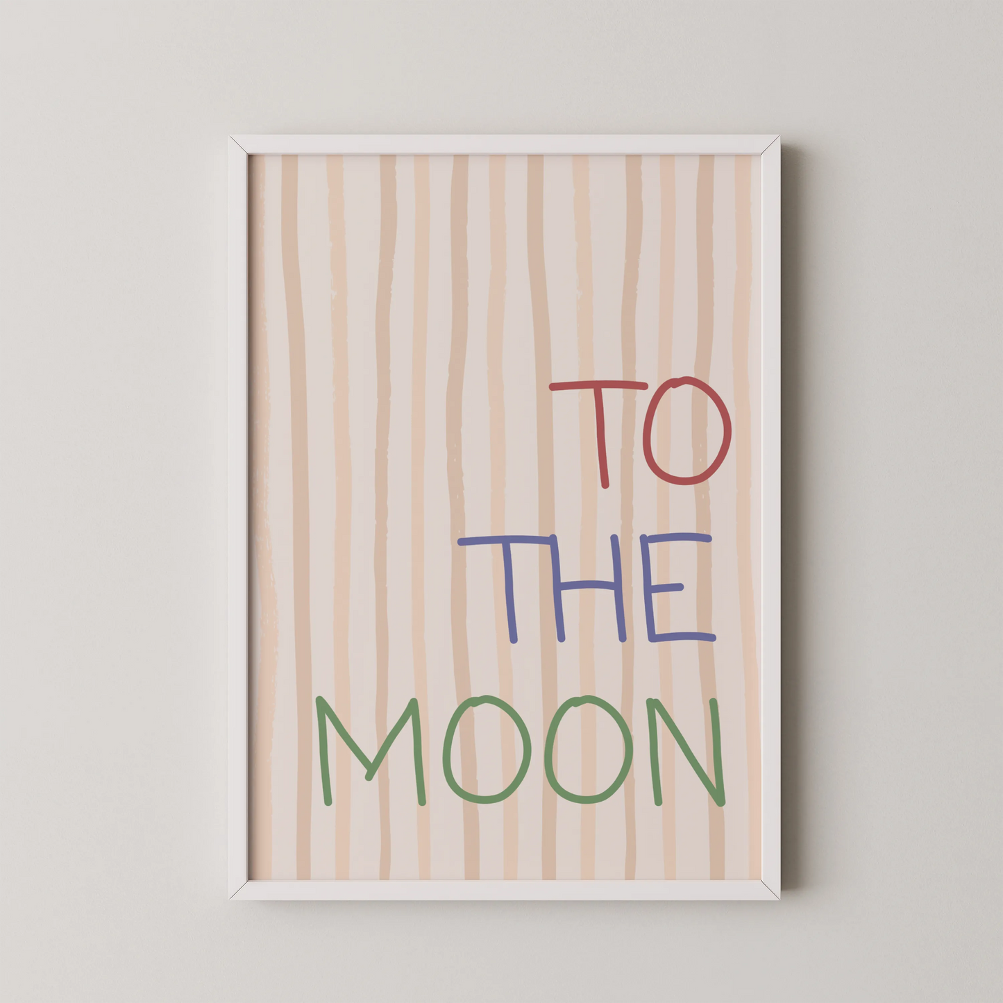 The Moon - Nursery Prints