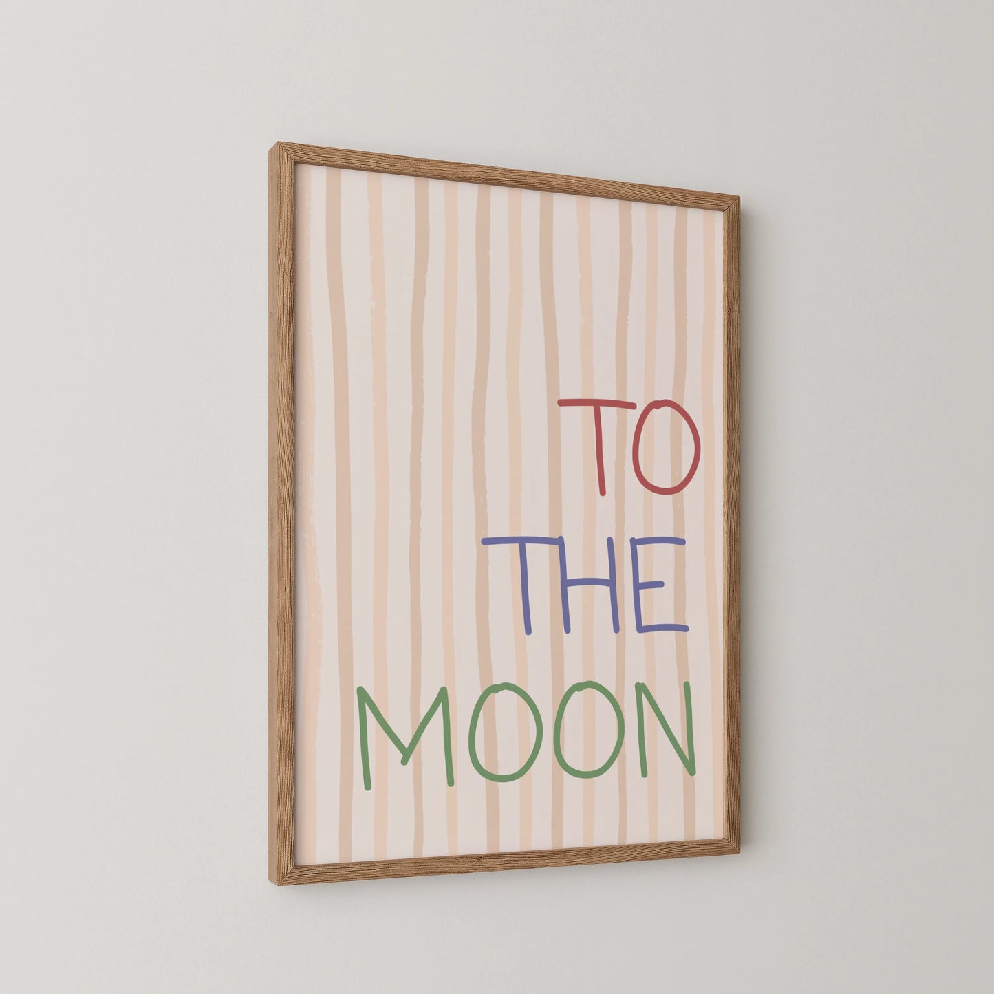 The Moon - Nursery Prints
