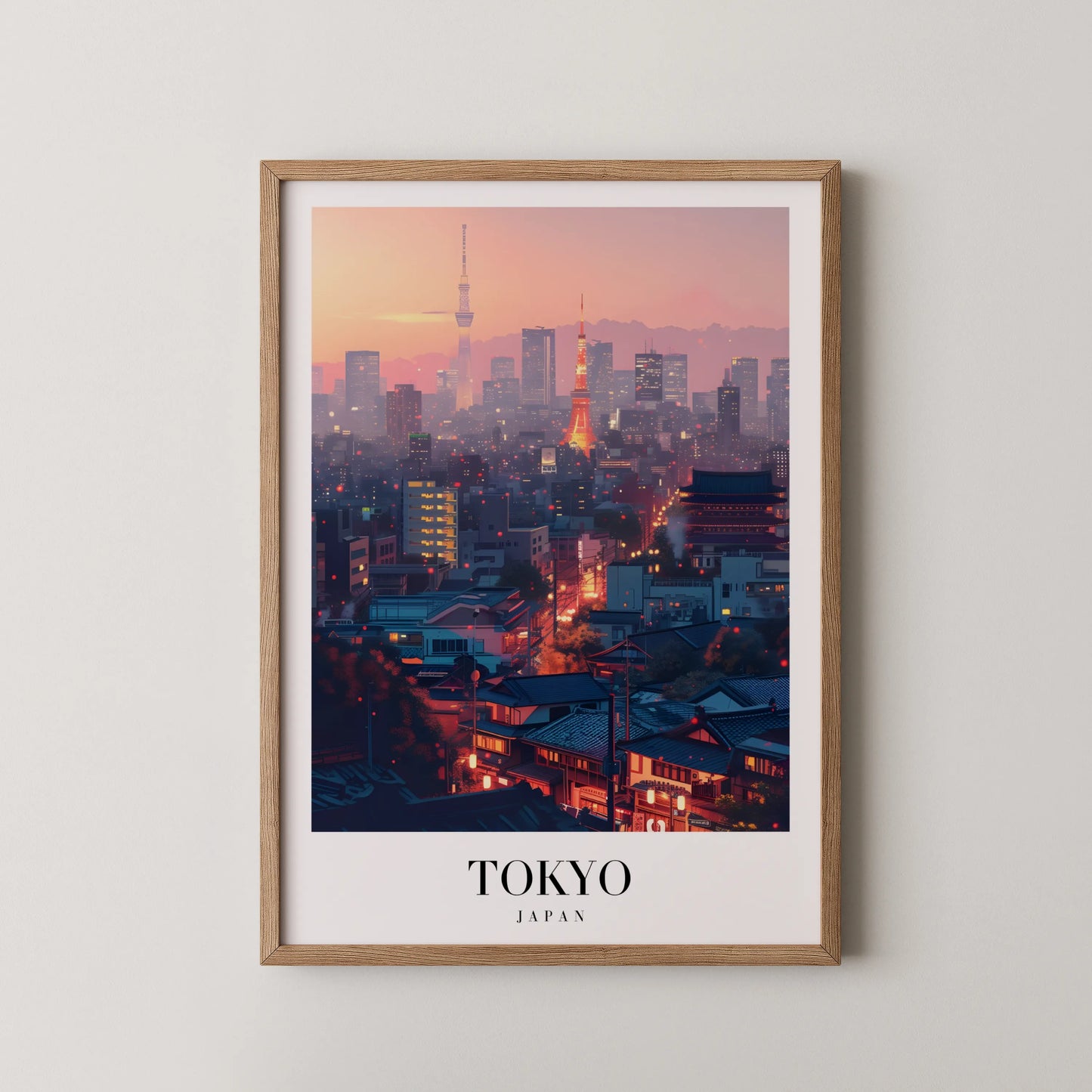 Tokyo, Japan, City Prints