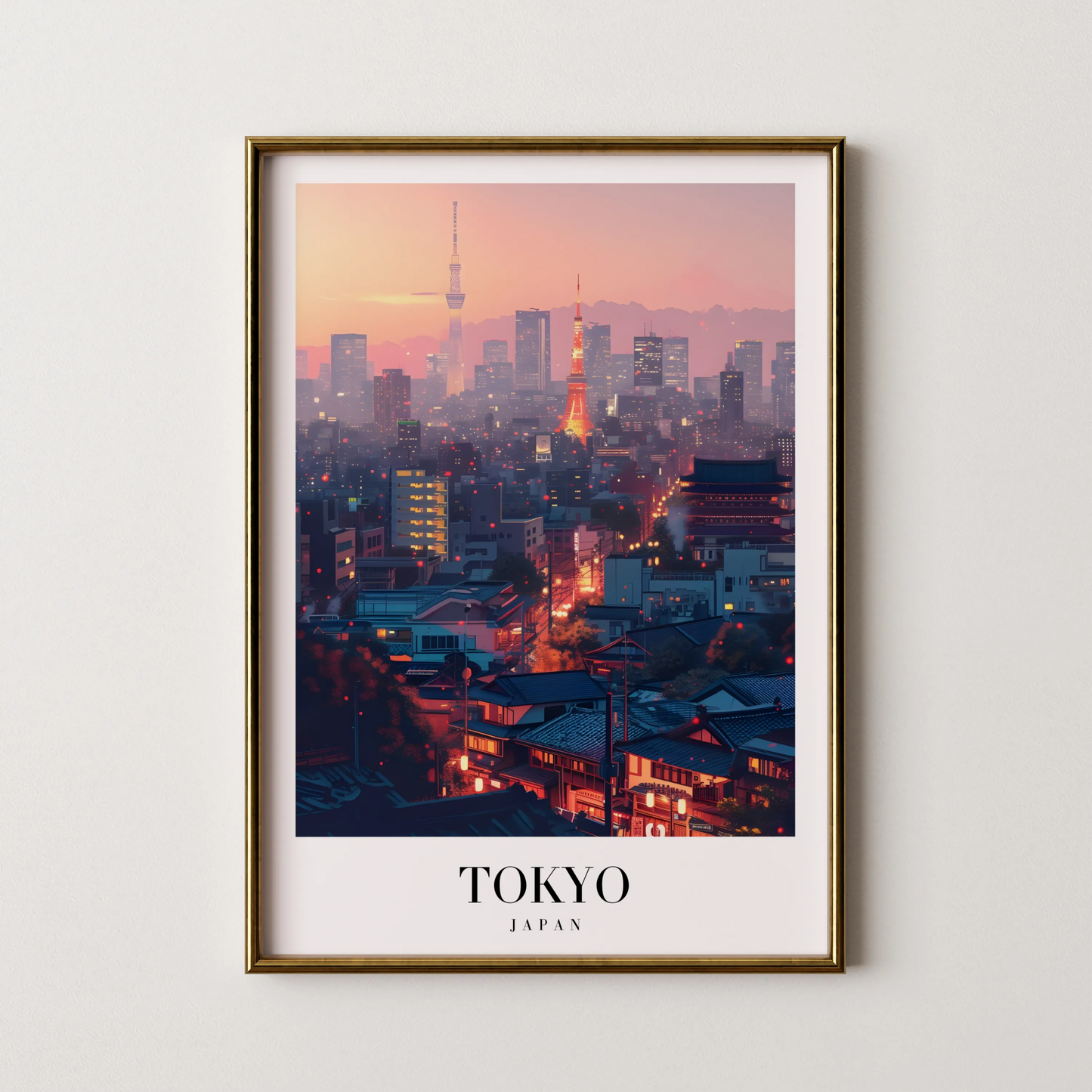 Tokyo, Japan, City Prints