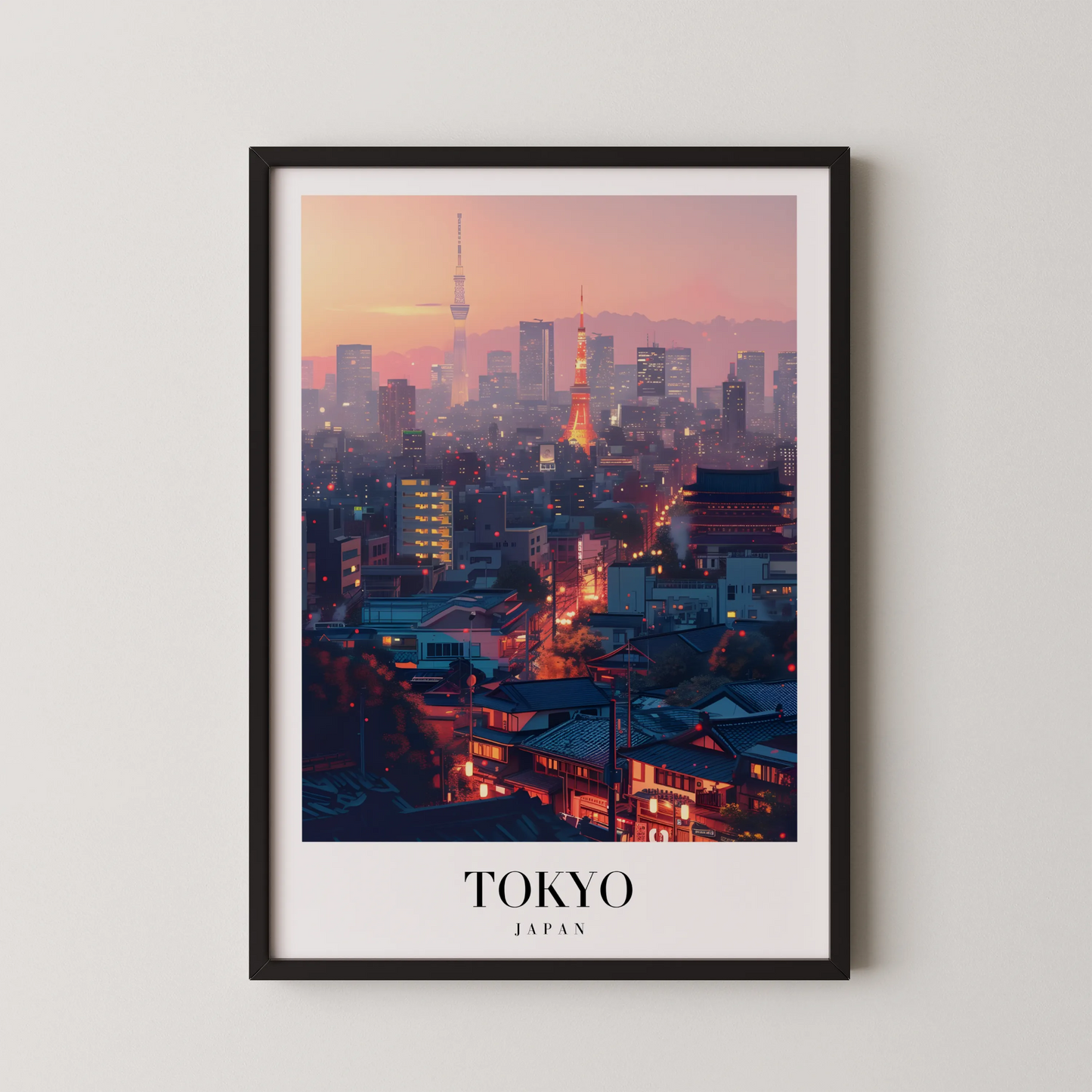 Tokyo, Japan, City Prints
