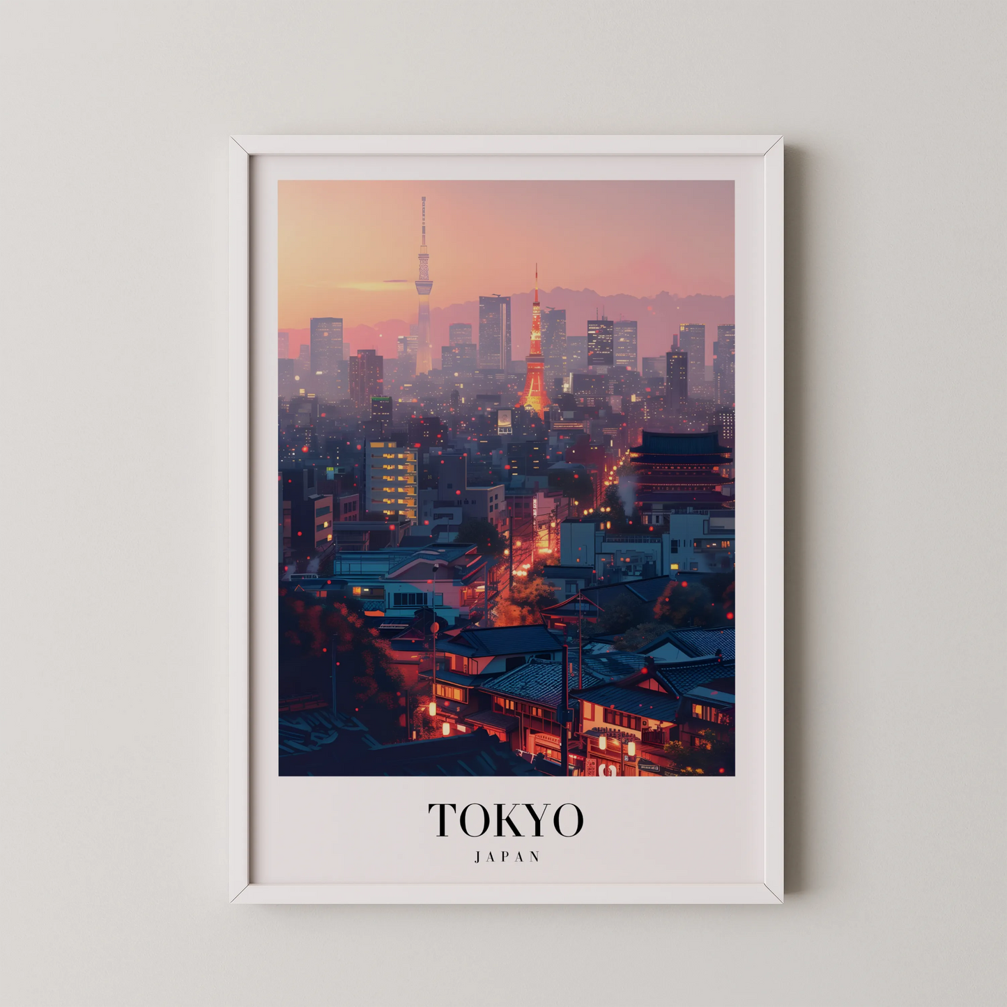 Tokyo, Japan, City Prints
