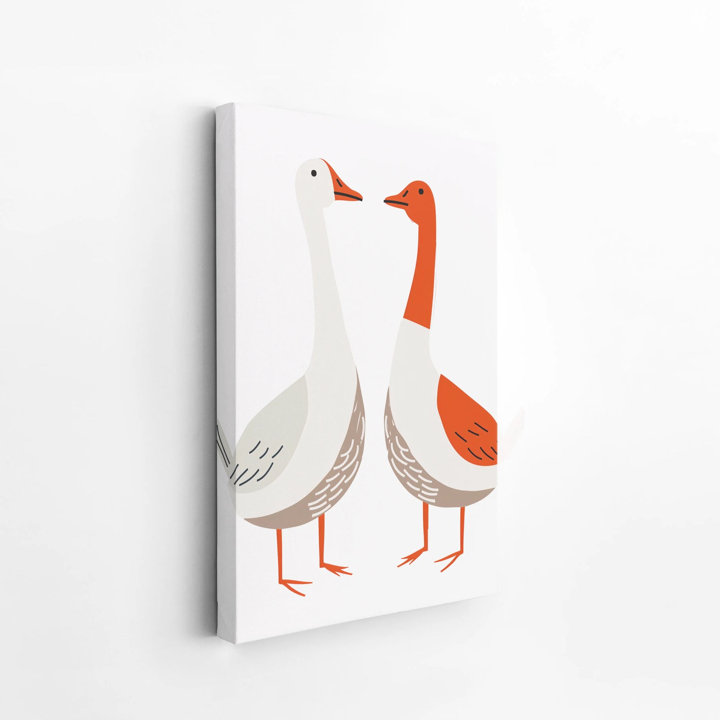Twin Ducks - Nursery Prints