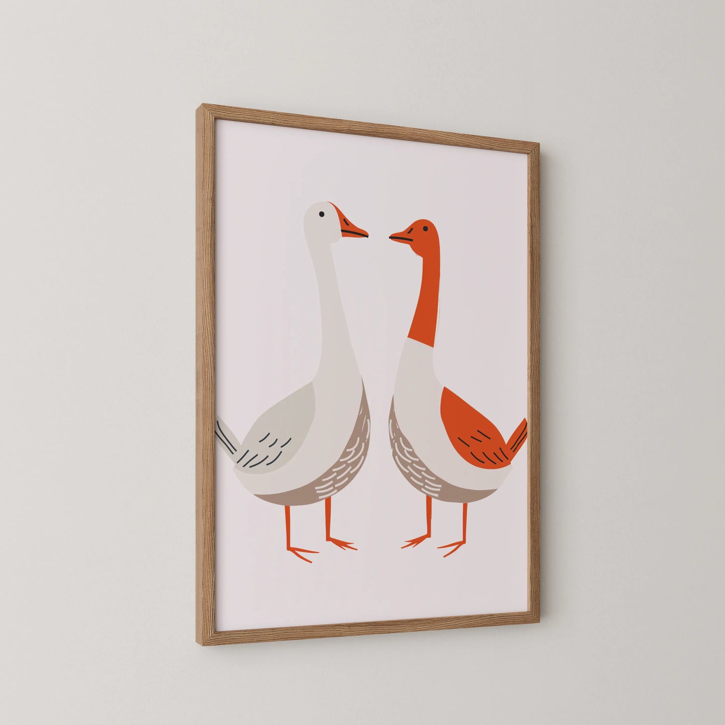 Twin Ducks - Nursery Prints