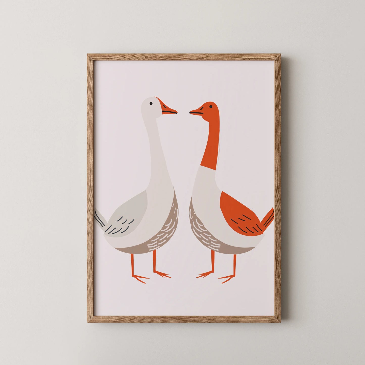 Twin Ducks - Nursery Prints