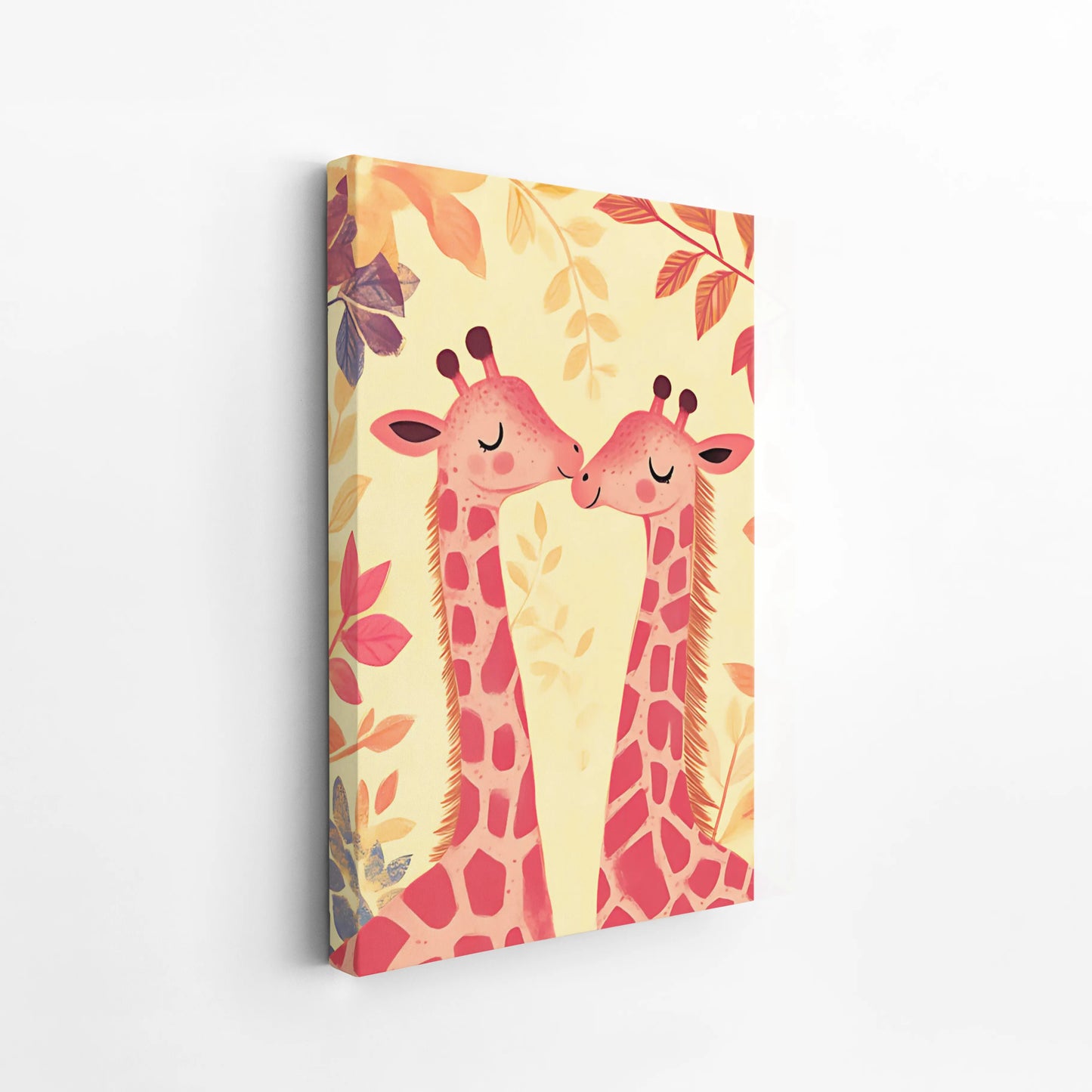 Twin Girraffe - Nursery Prints