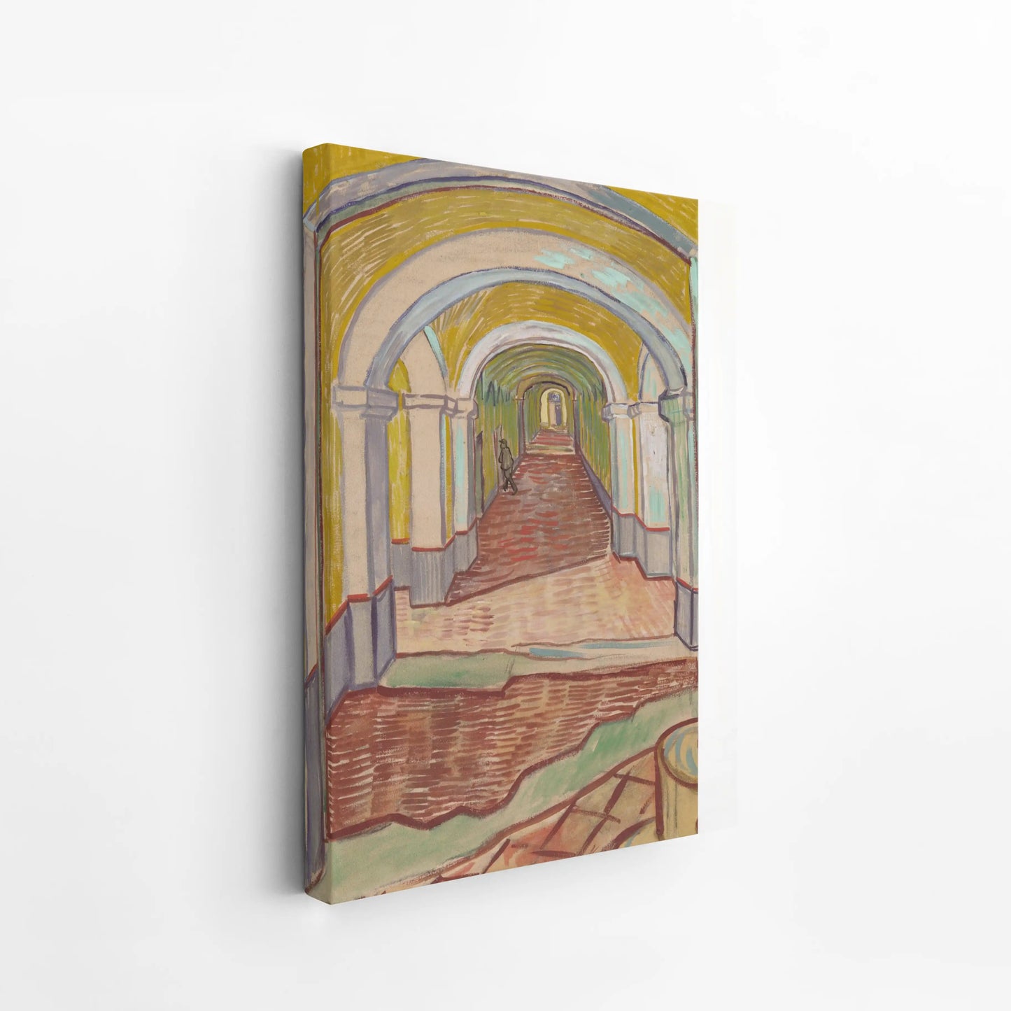 Corridor in the Asylum by Vincent Van Gogh (1889)