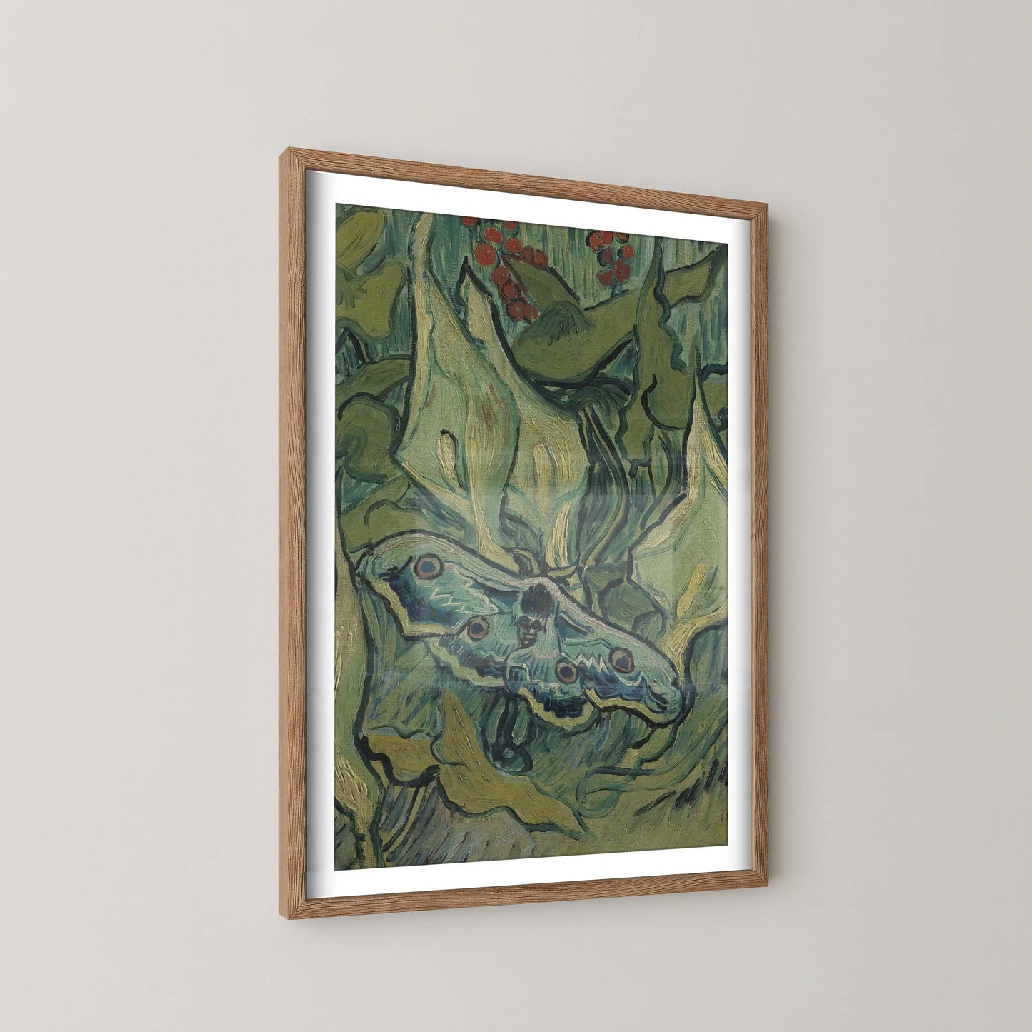 Emperor moth by Van Gogh (1889)