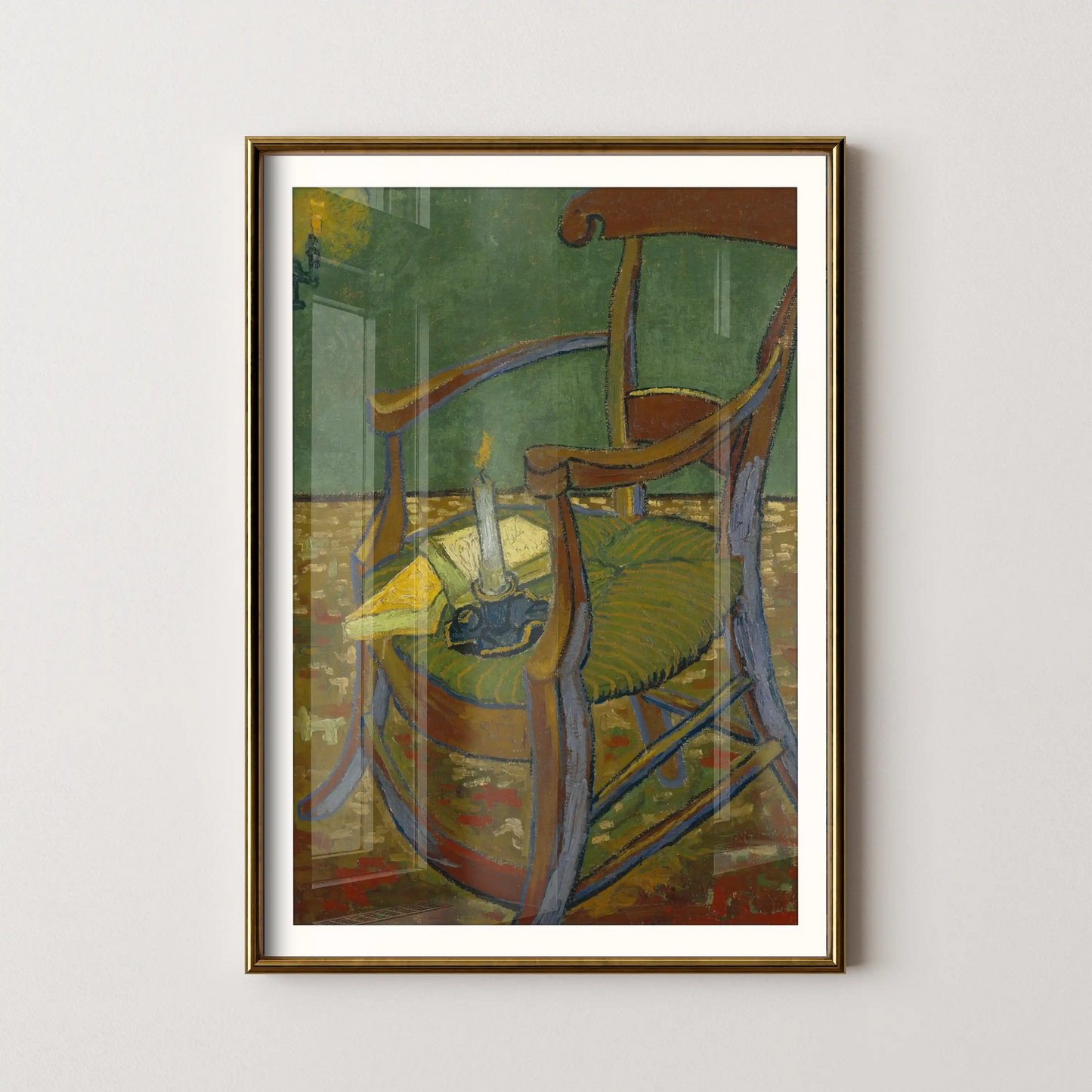 Gauguin’s Chair by Vincent Van Gogh (1888)