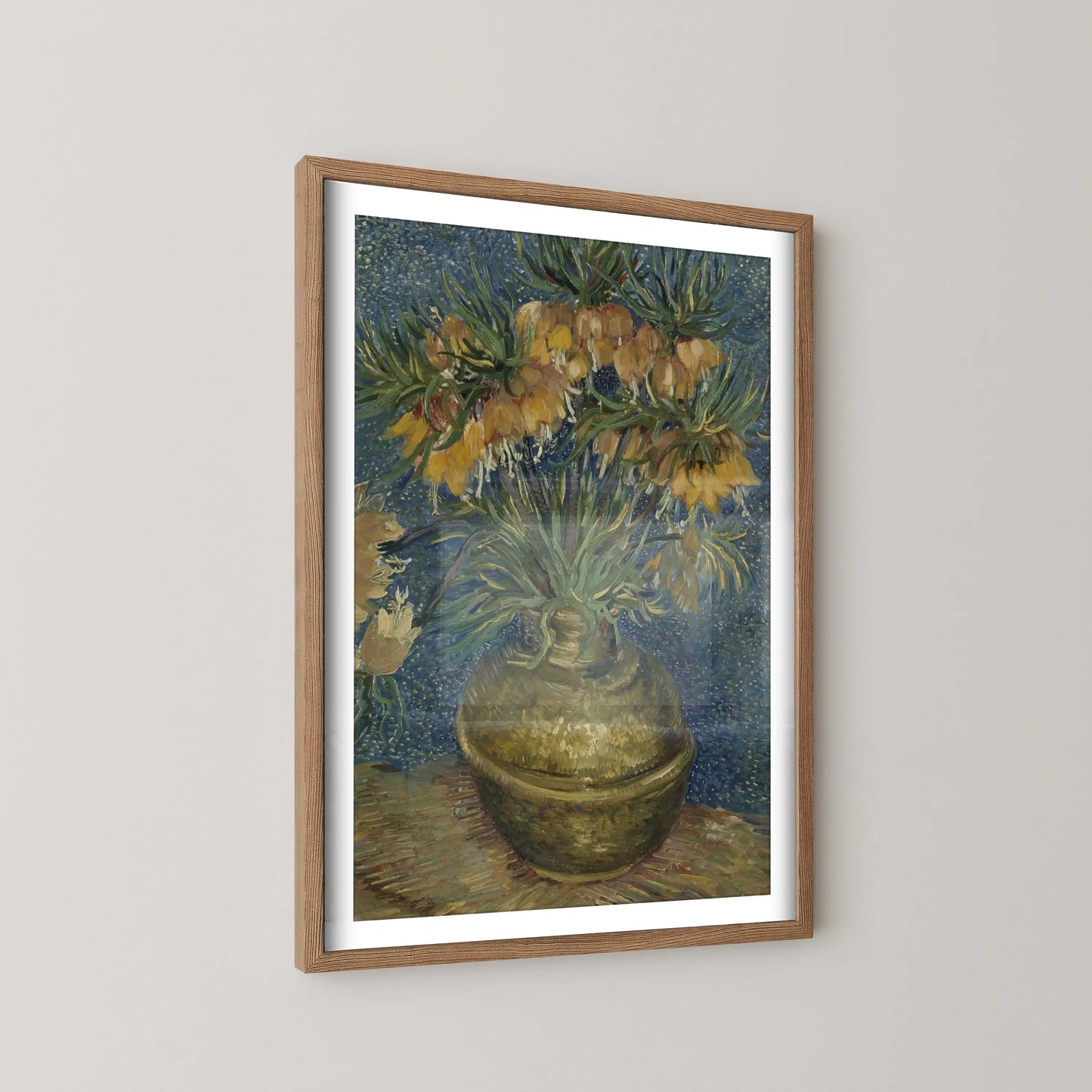 Imperial Fritillaries in a Copper Vase by Vincent Van Gogh (1887)