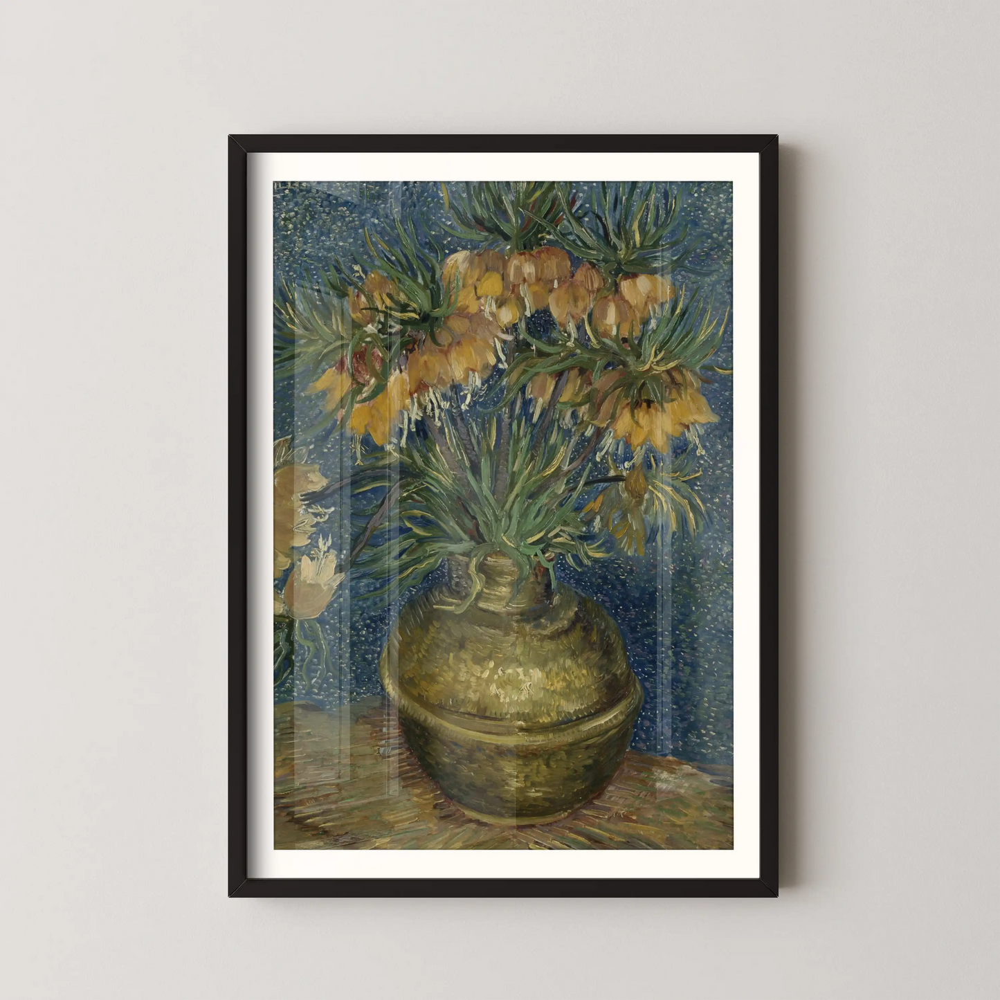 Imperial Fritillaries in a Copper Vase by Vincent Van Gogh (1887)